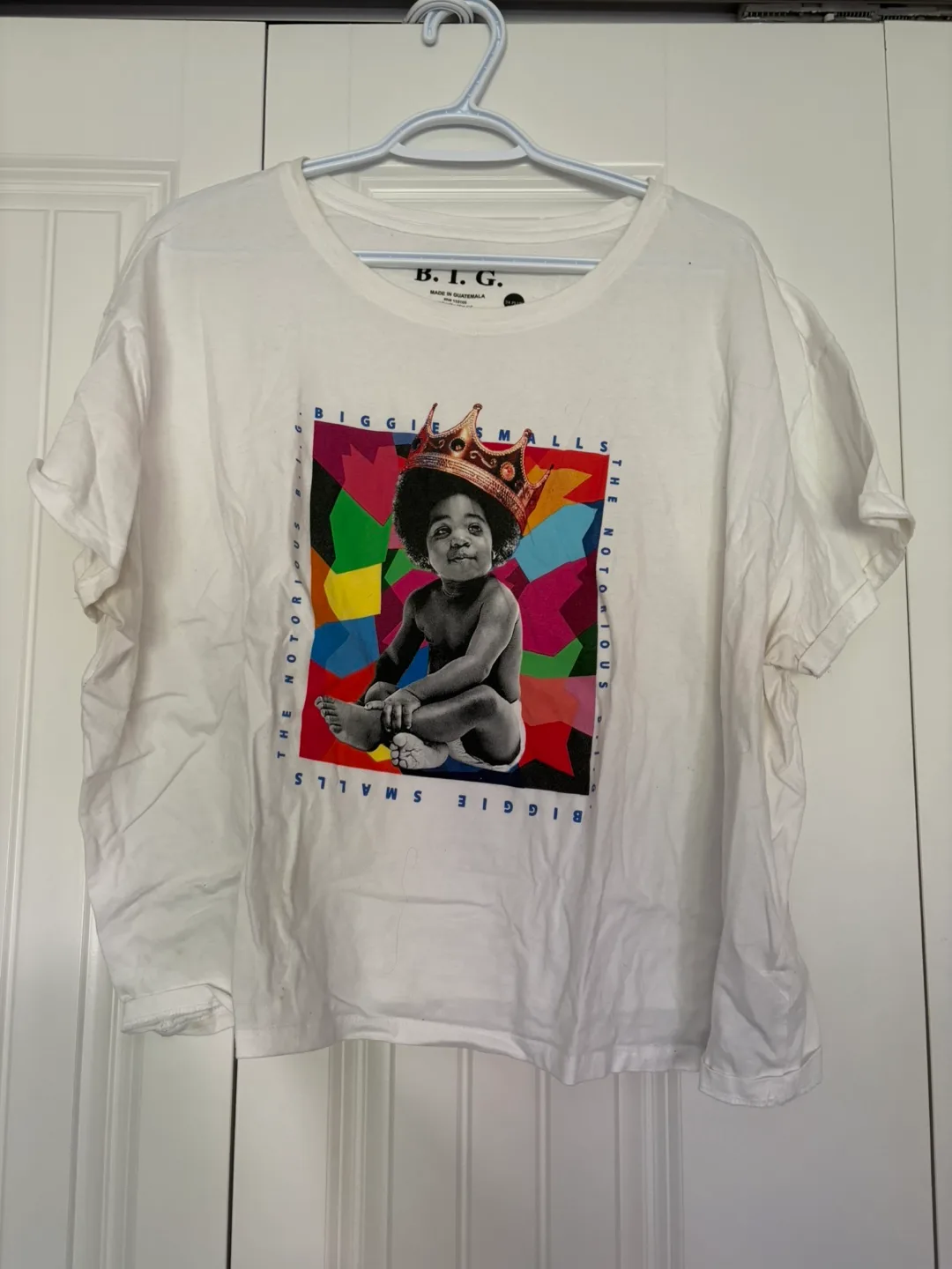 Plus size biggie crop top thumbnail