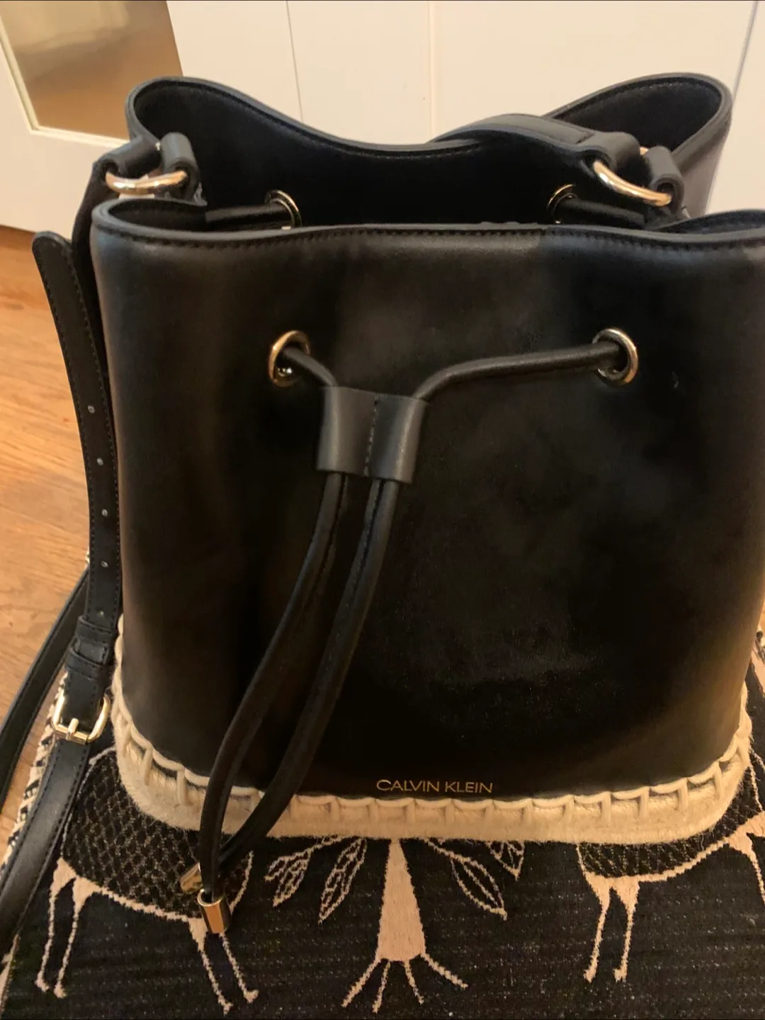 Calvin Klein Black Bucket Bag thumbnail