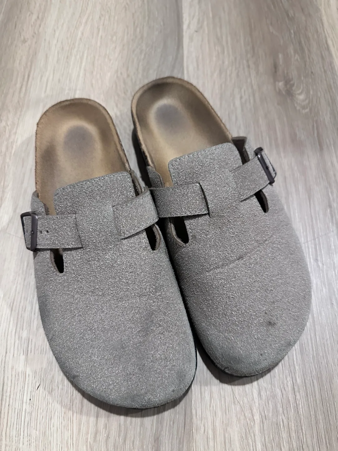 Birkenstock Boston Suede Clogs thumbnail