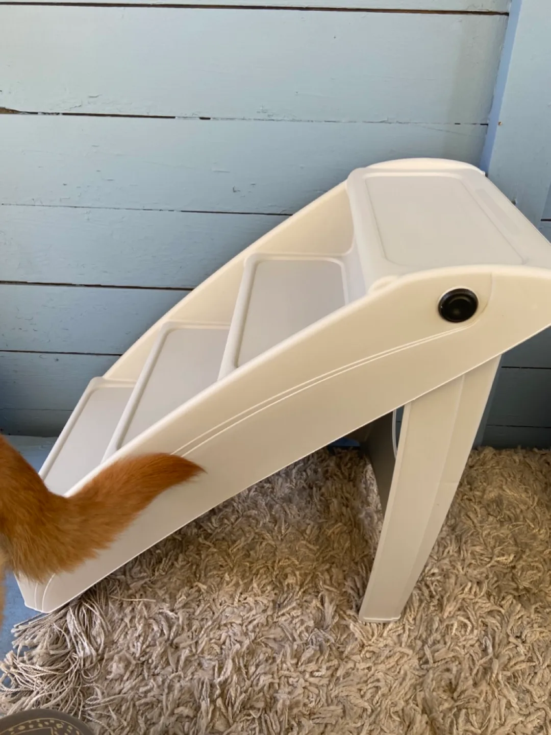 PetSafe CozyUp Folding Pet Steps - White thumbnail