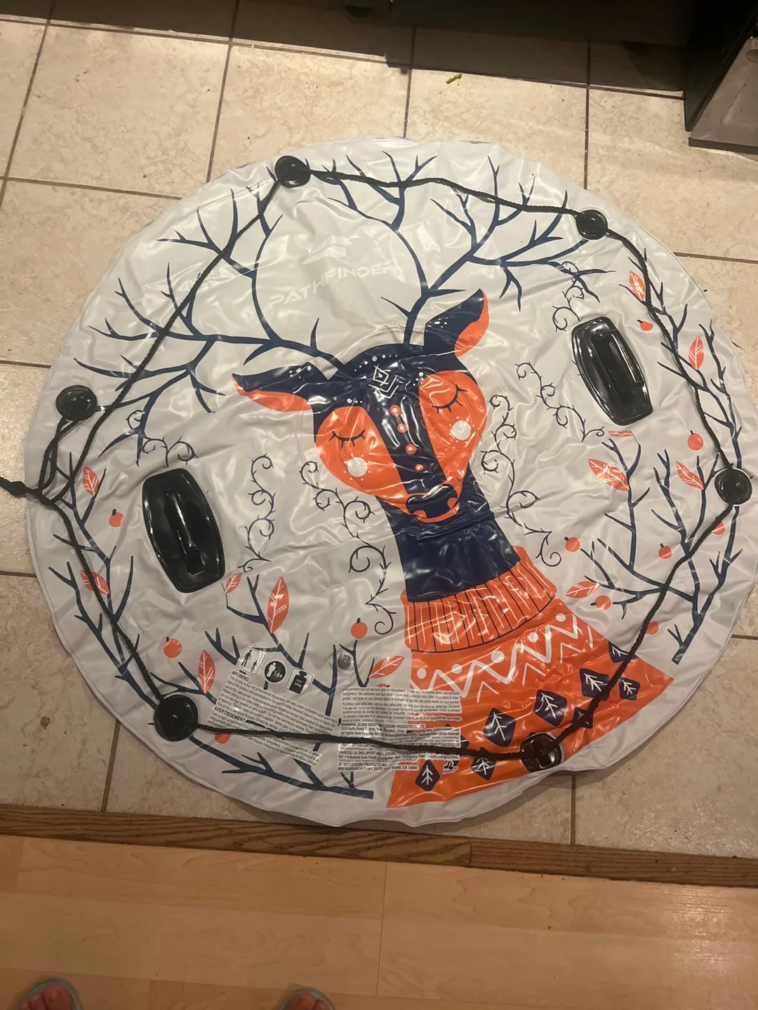 Pathfinder Snow Tube - Deer Design thumbnail