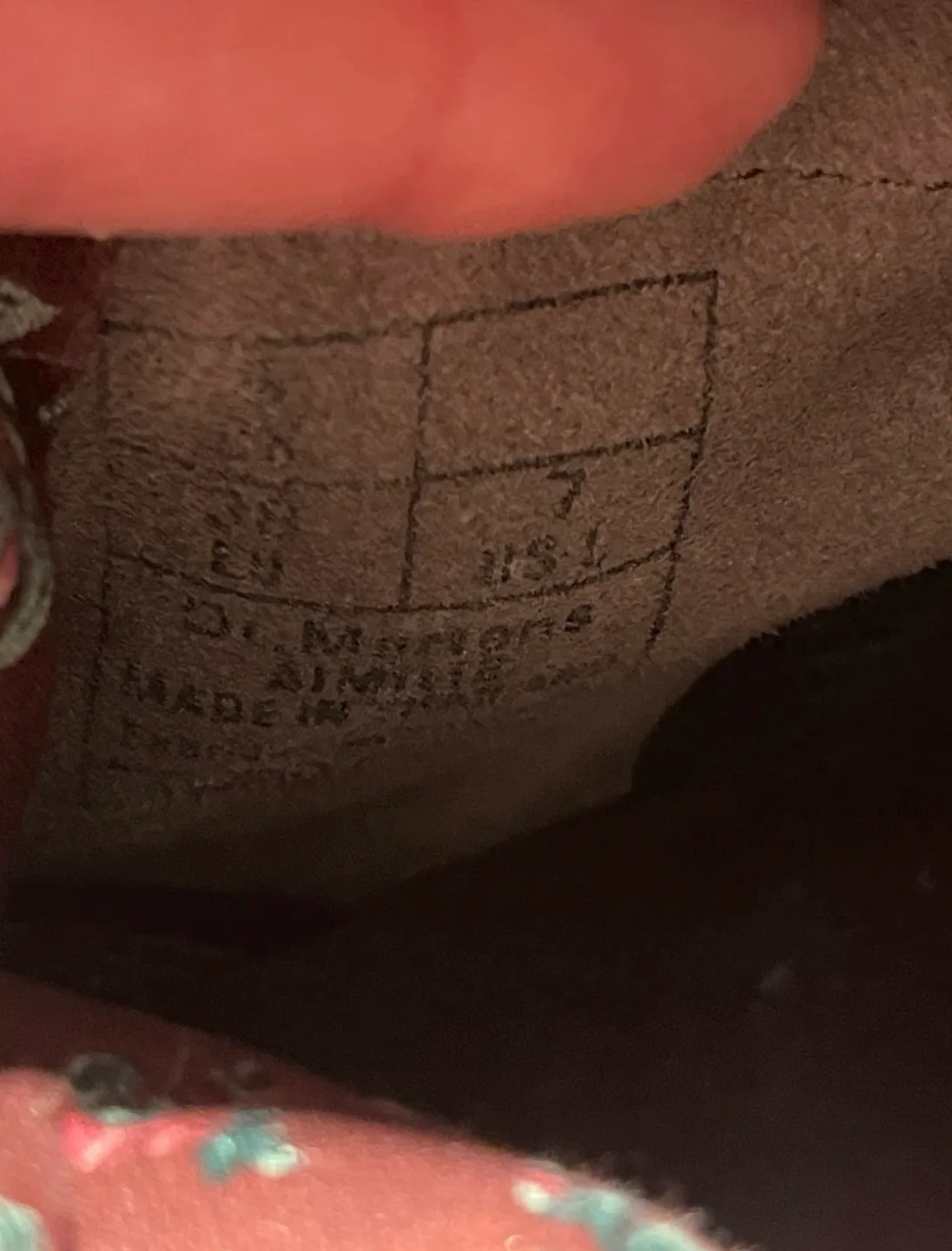 Dr. Martens 1914 Triumph Aimilita Aimee Taupe Suede Boots size 7 image indicator(9)