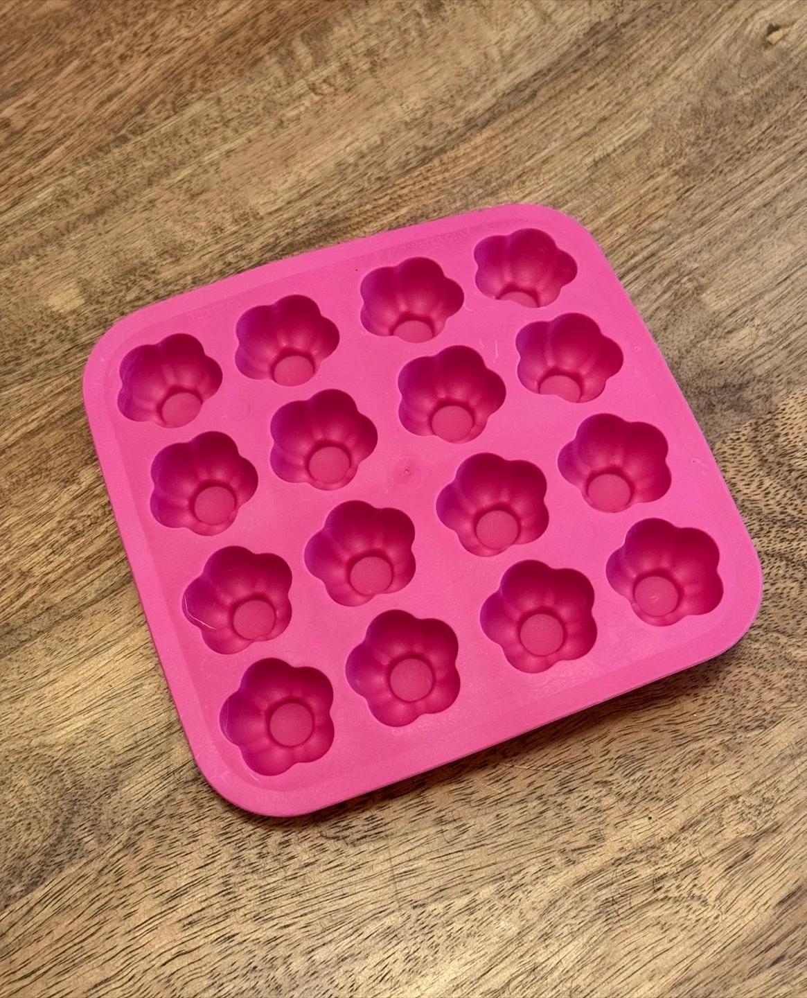 IKEA Pink Flower Silicone Mold thumbnail