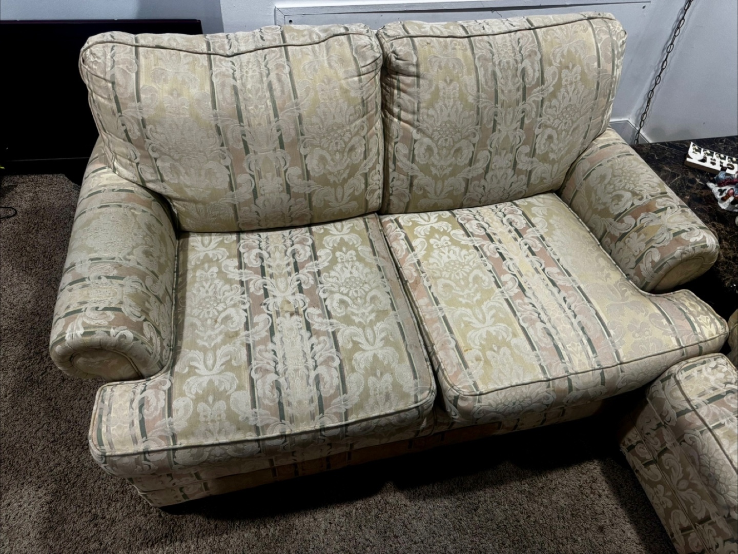Floral Pattern Sofa and Chairs Set - photo 3