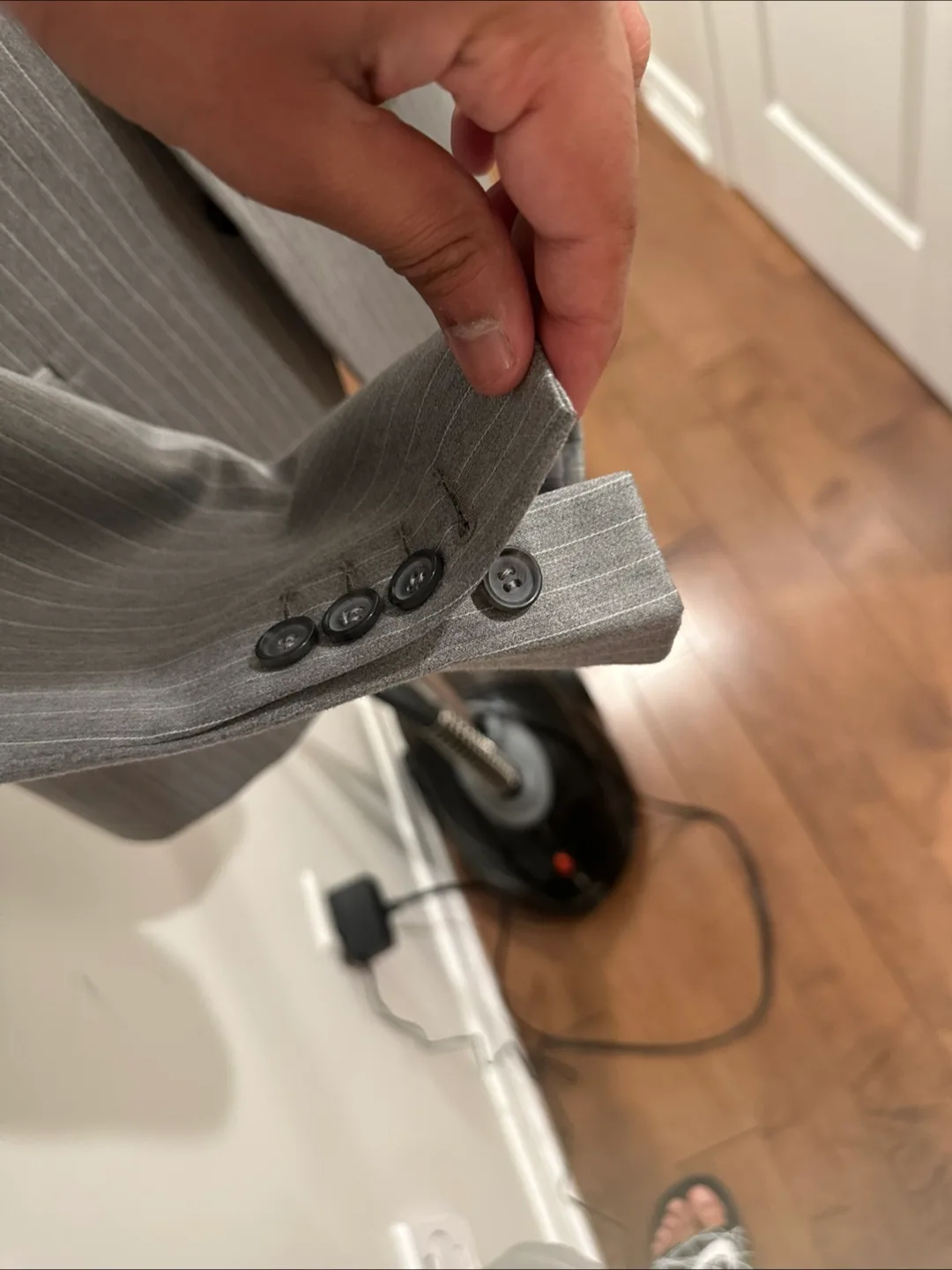 Two men’s suits for total $50 | size 38/40 image indicator(6)