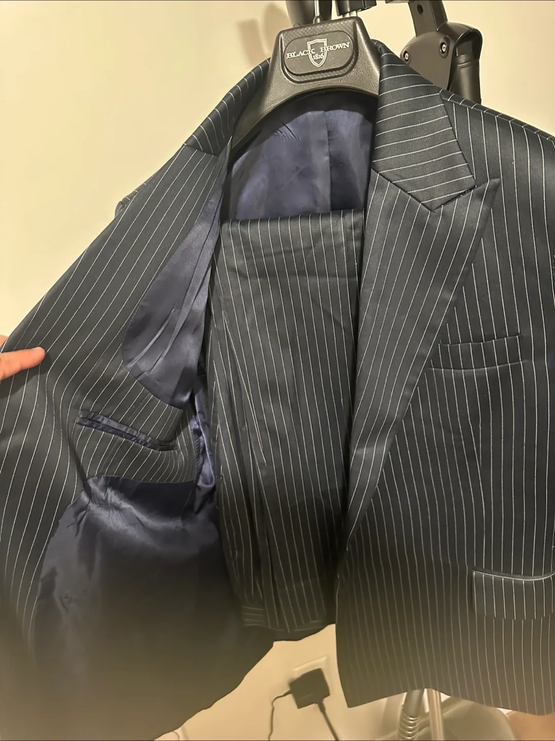 Two men’s suits for total $50 | size 38/40 image indicator(10)