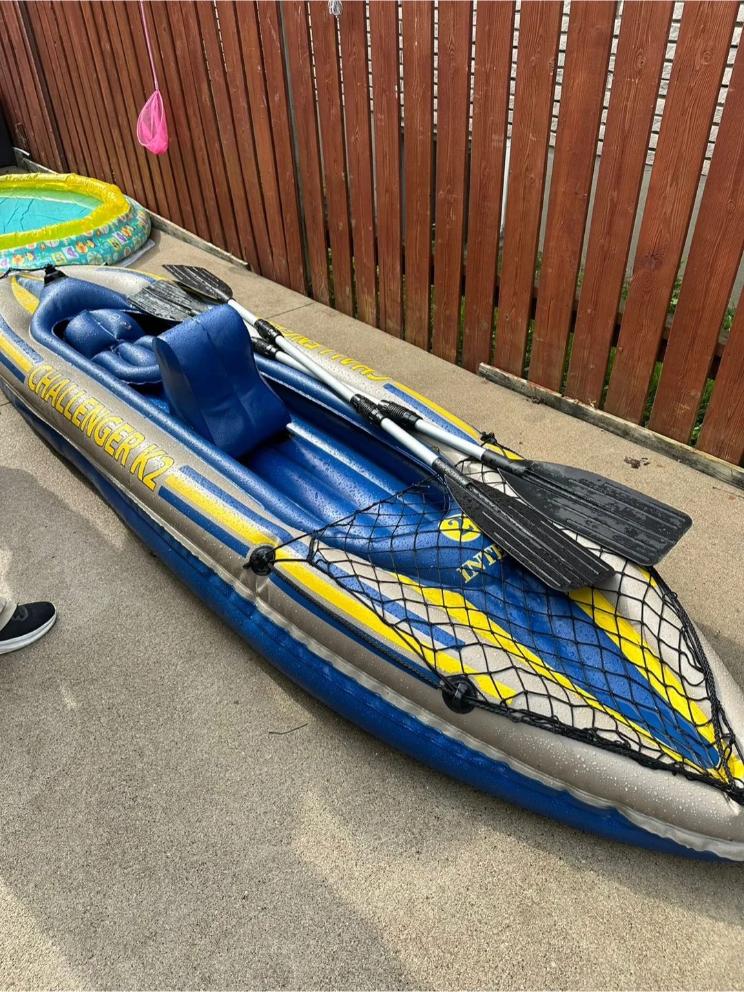 Intex Challenger K2 Kayak - 2 Person Inflatable Boat thumbnail