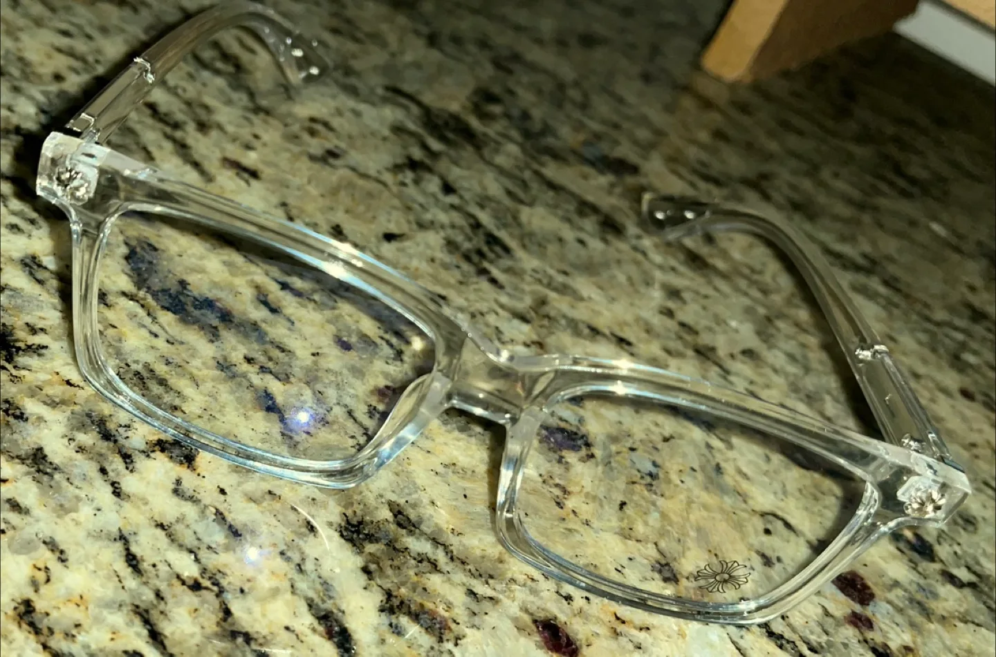 Chrome Hearts Clear Frame Glasses thumbnail