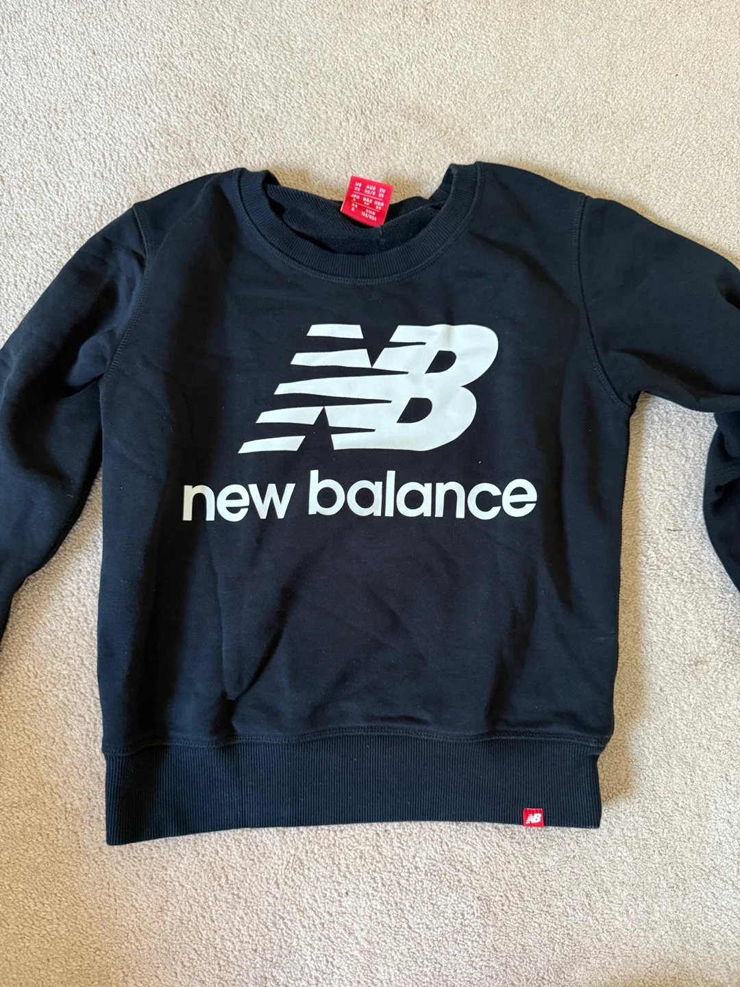 New Balance Black Sweatshirt - XS thumbnail