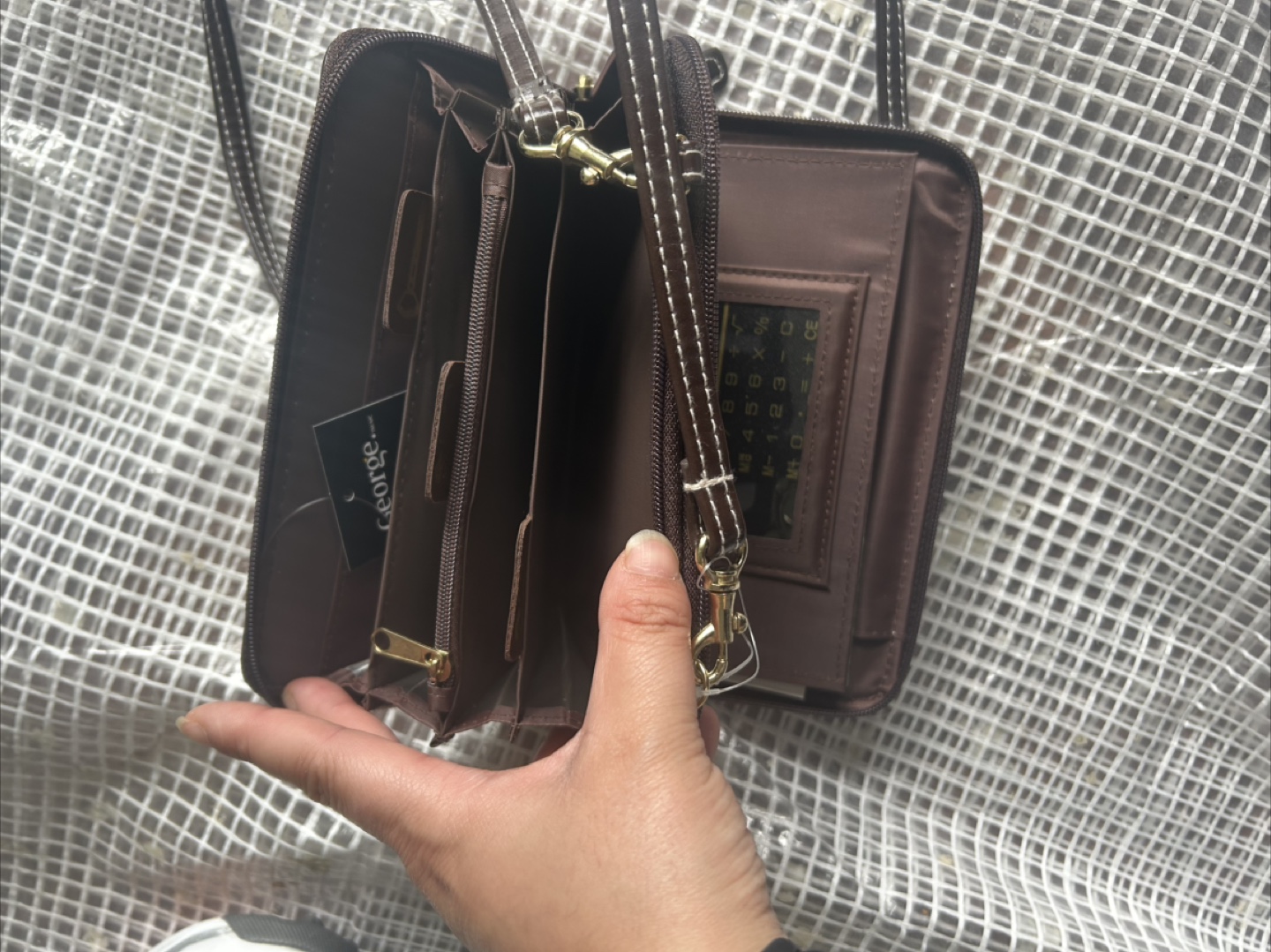 George Brown Wallet with Calculator