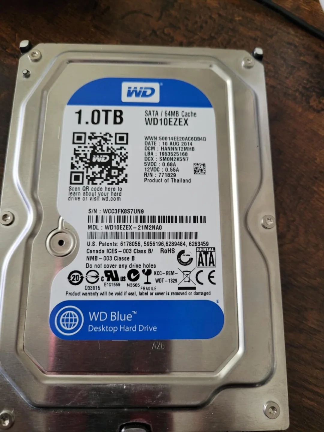 WD Blue 1TB Desktop Hard Drive image indicator(3)