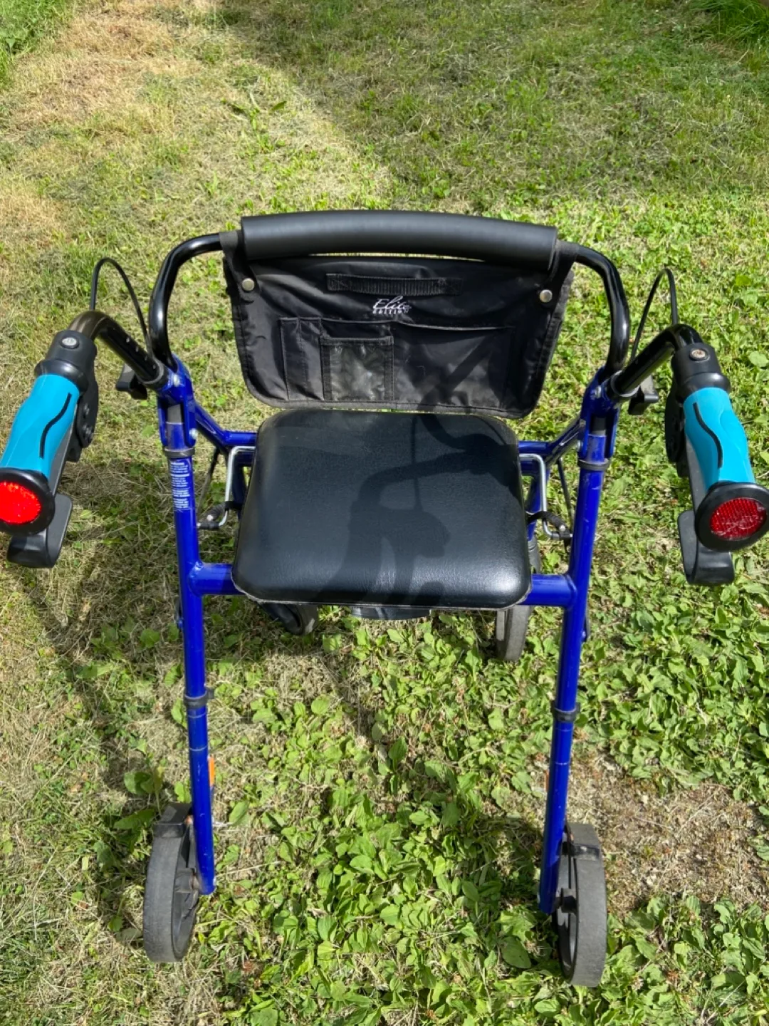 Elite Rolling Walker with Seat & Bag thumbnail