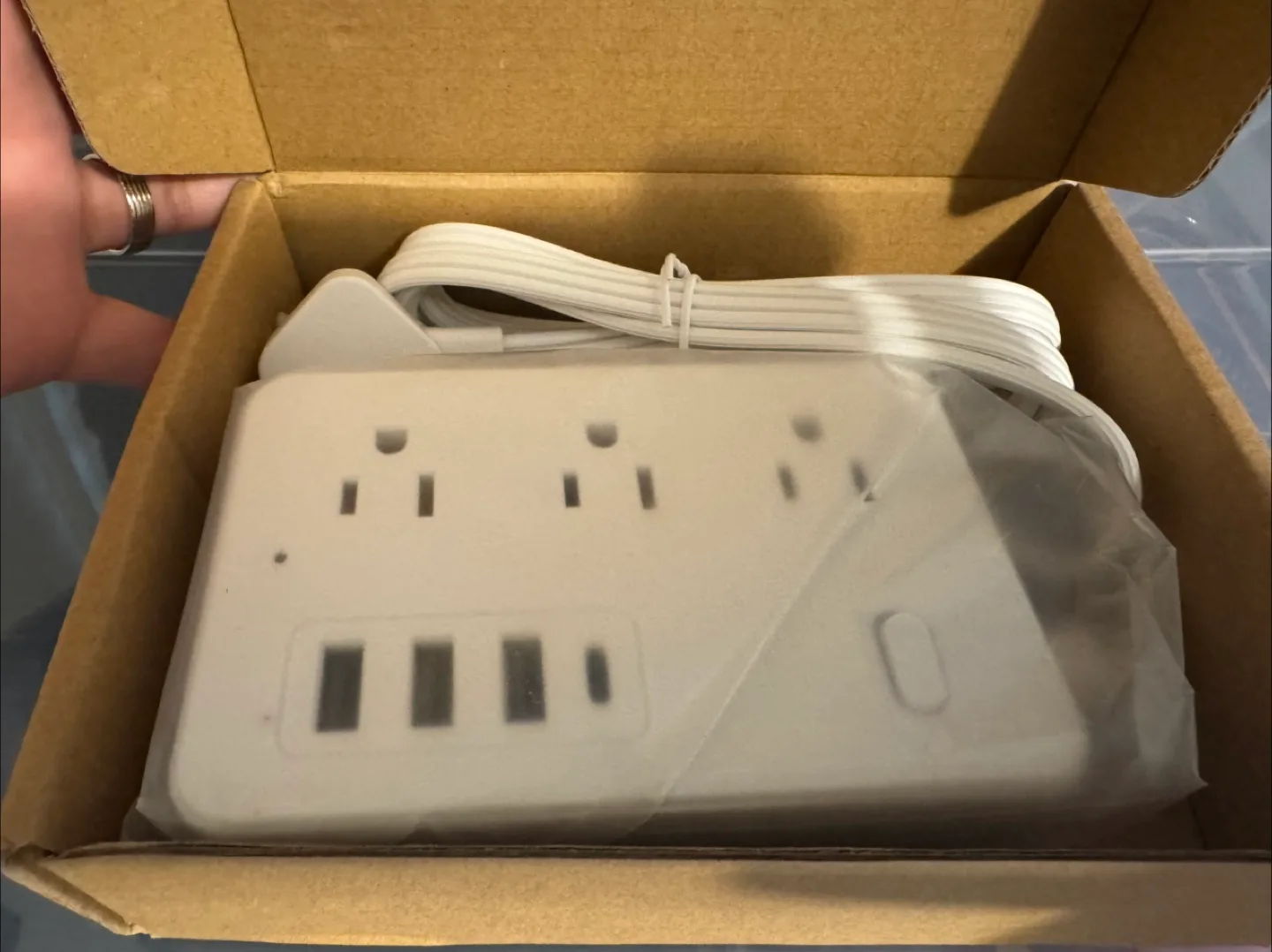 Power Strip with USB Charger - New in Box! image indicator(2)