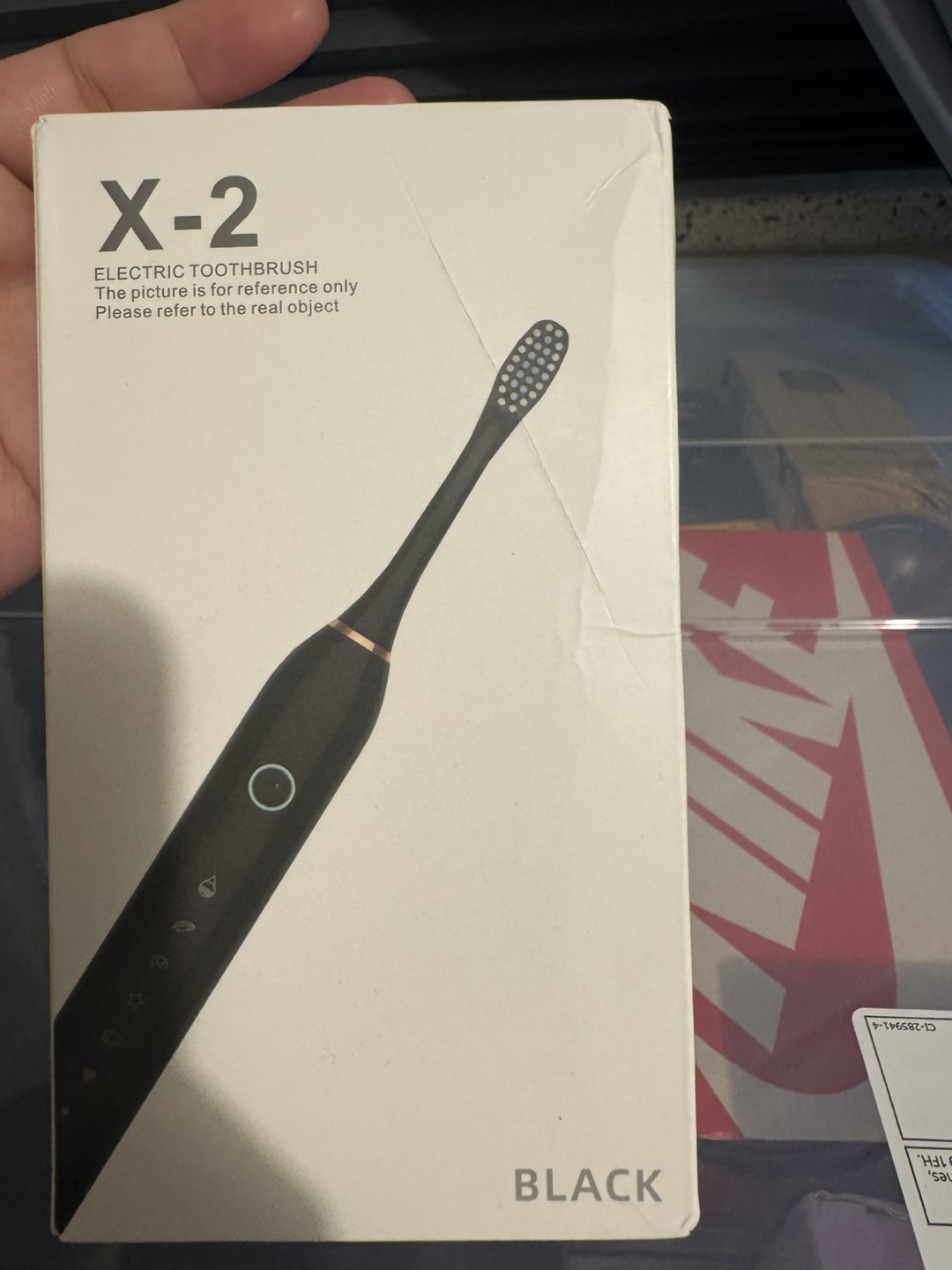 Brand New X-2 Electric Toothbrush - Black