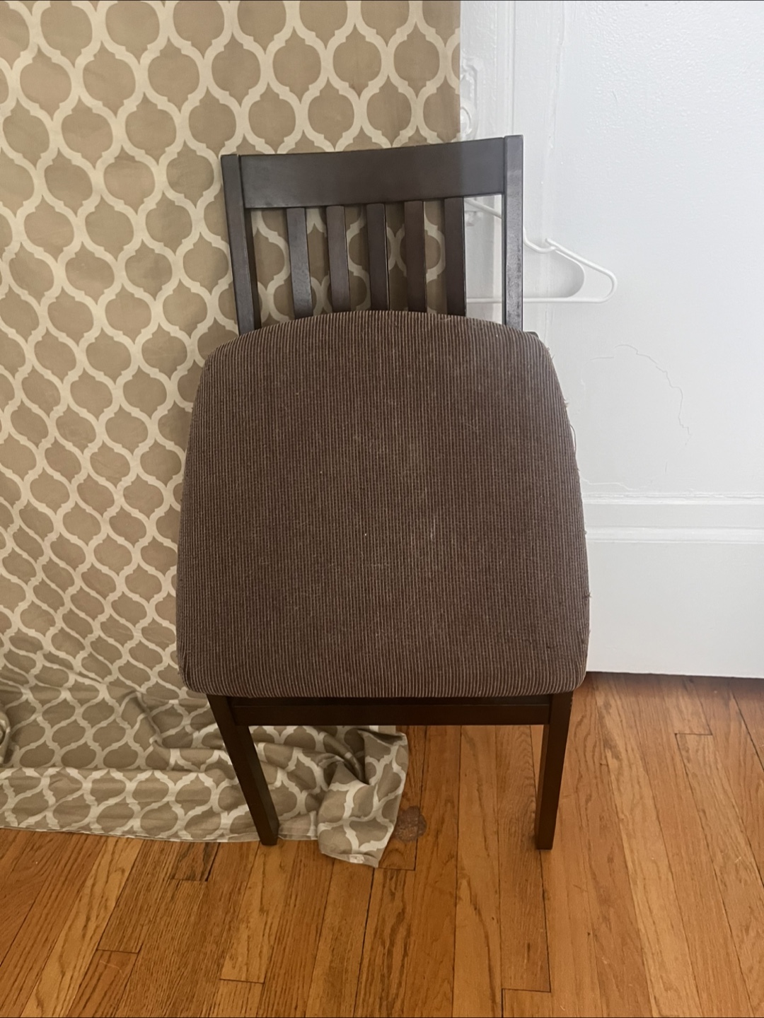 Brown Wooden Dining Chair - photo 2