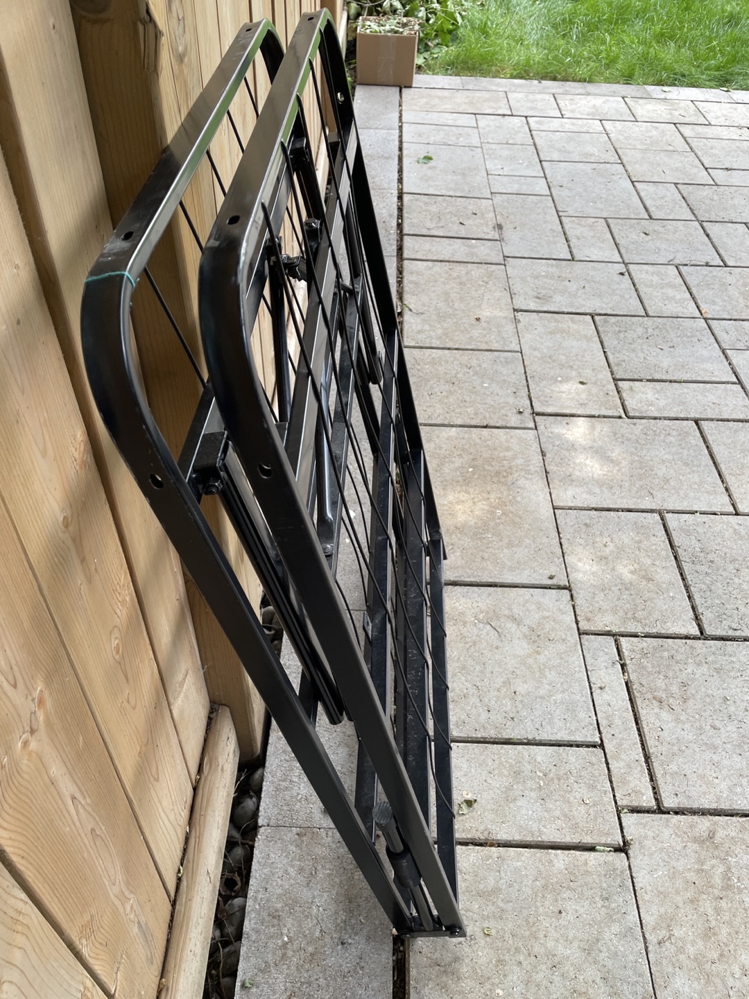 Black Metal Bed Frame - twin - photo 3