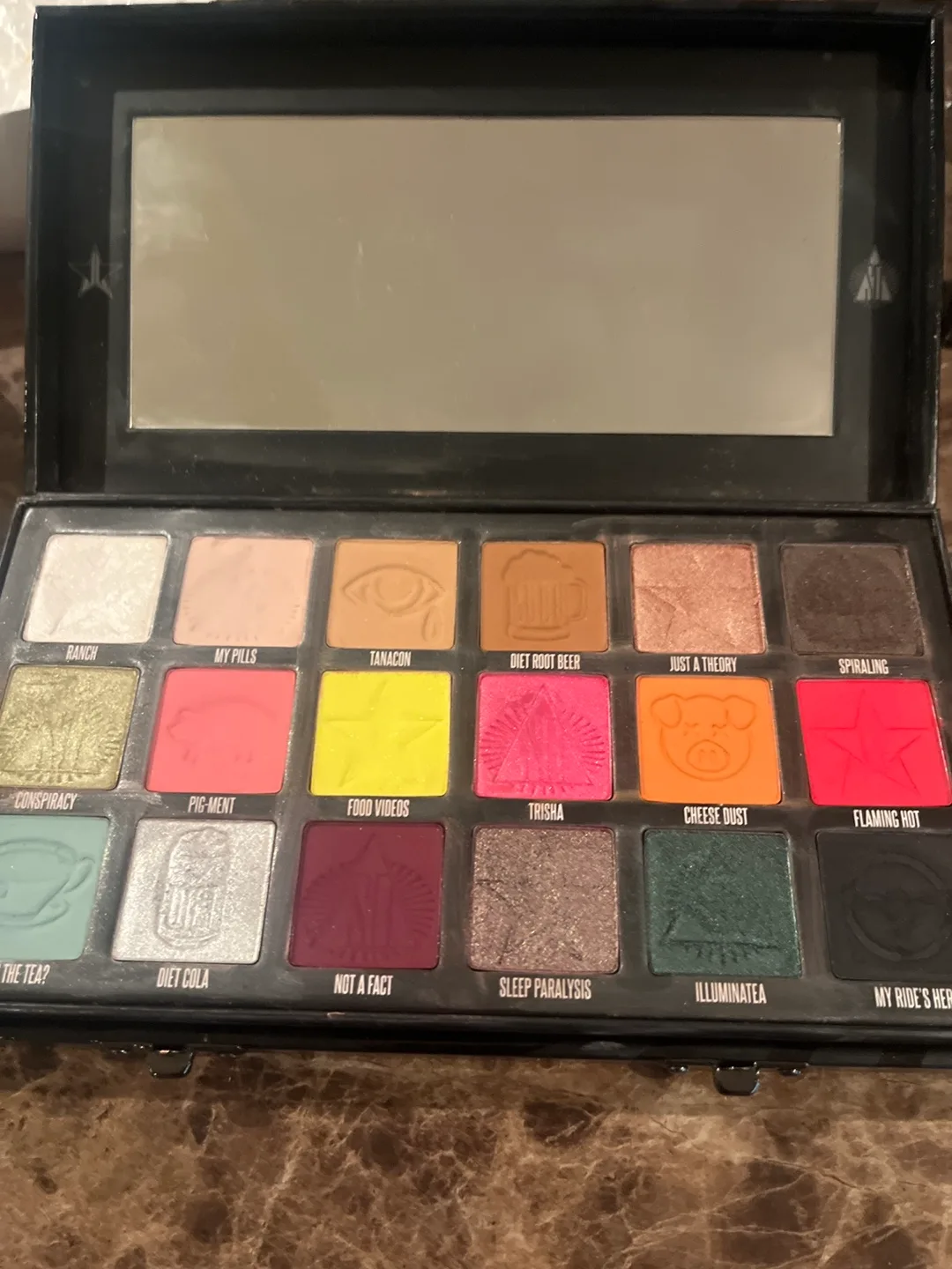 Jeffree Star Conspiracy Eyeshadow Palette image indicator(2)