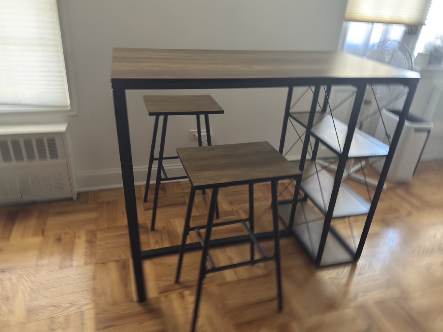Dining Table with 2 Stools - photo 3