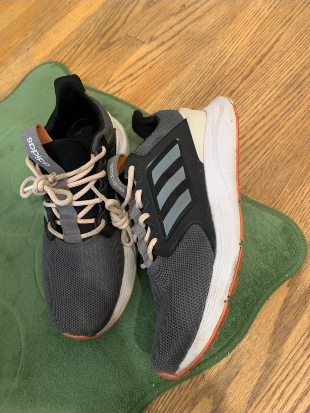 Adidas Running Shoes, Grey thumbnail