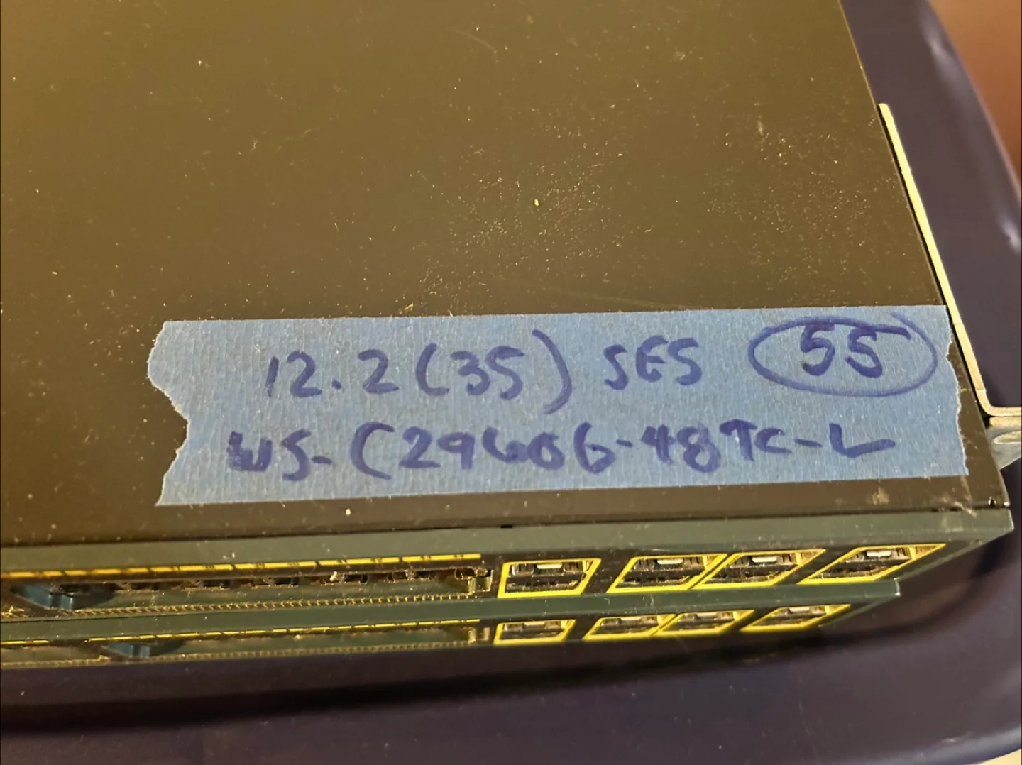 2x Cisco 2960 48 port gigabit switches plus books image indicator(3)