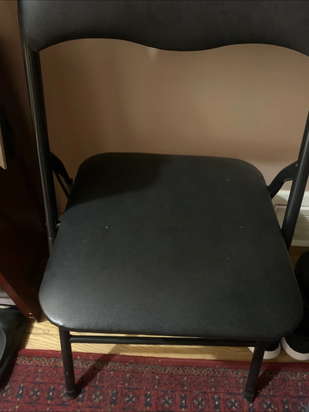 LIVING Black Folding Chair thumbnail