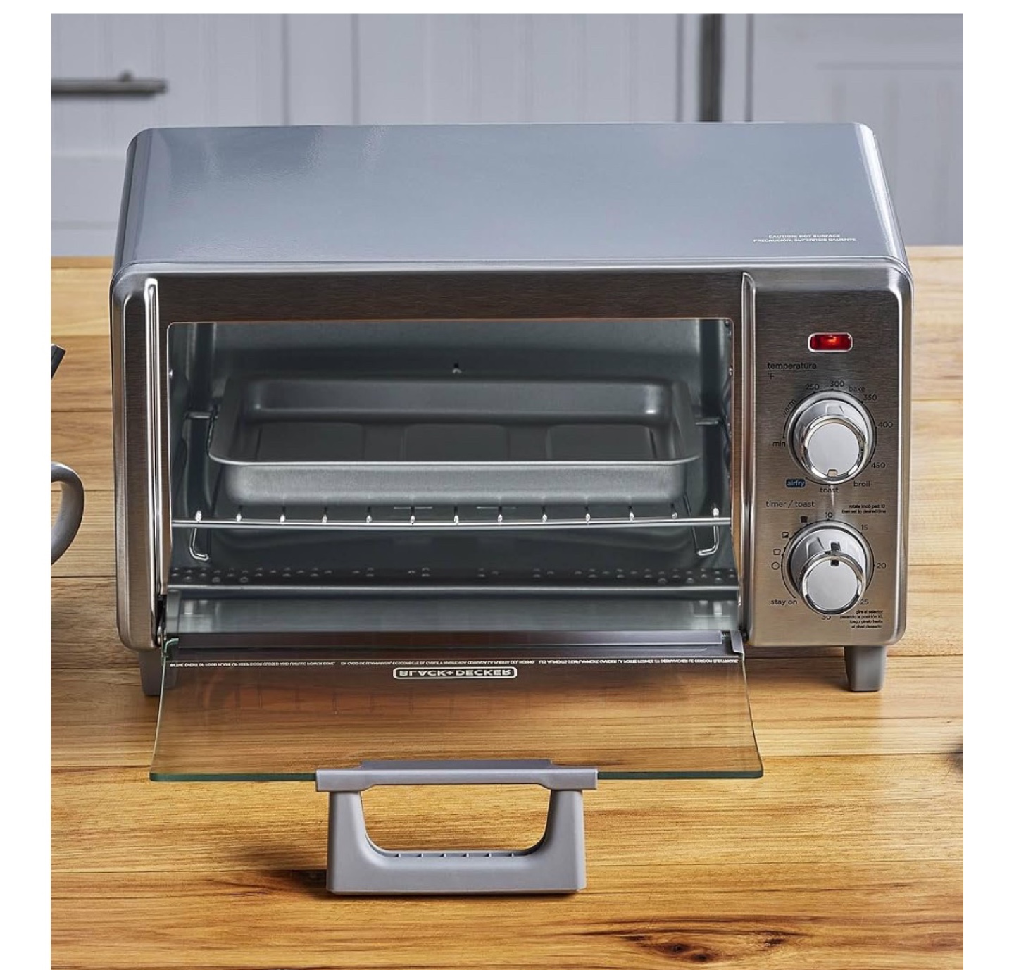 BLACK+DECKER Crisp 'N Bake Air Fry Countertop Oven - photo 4