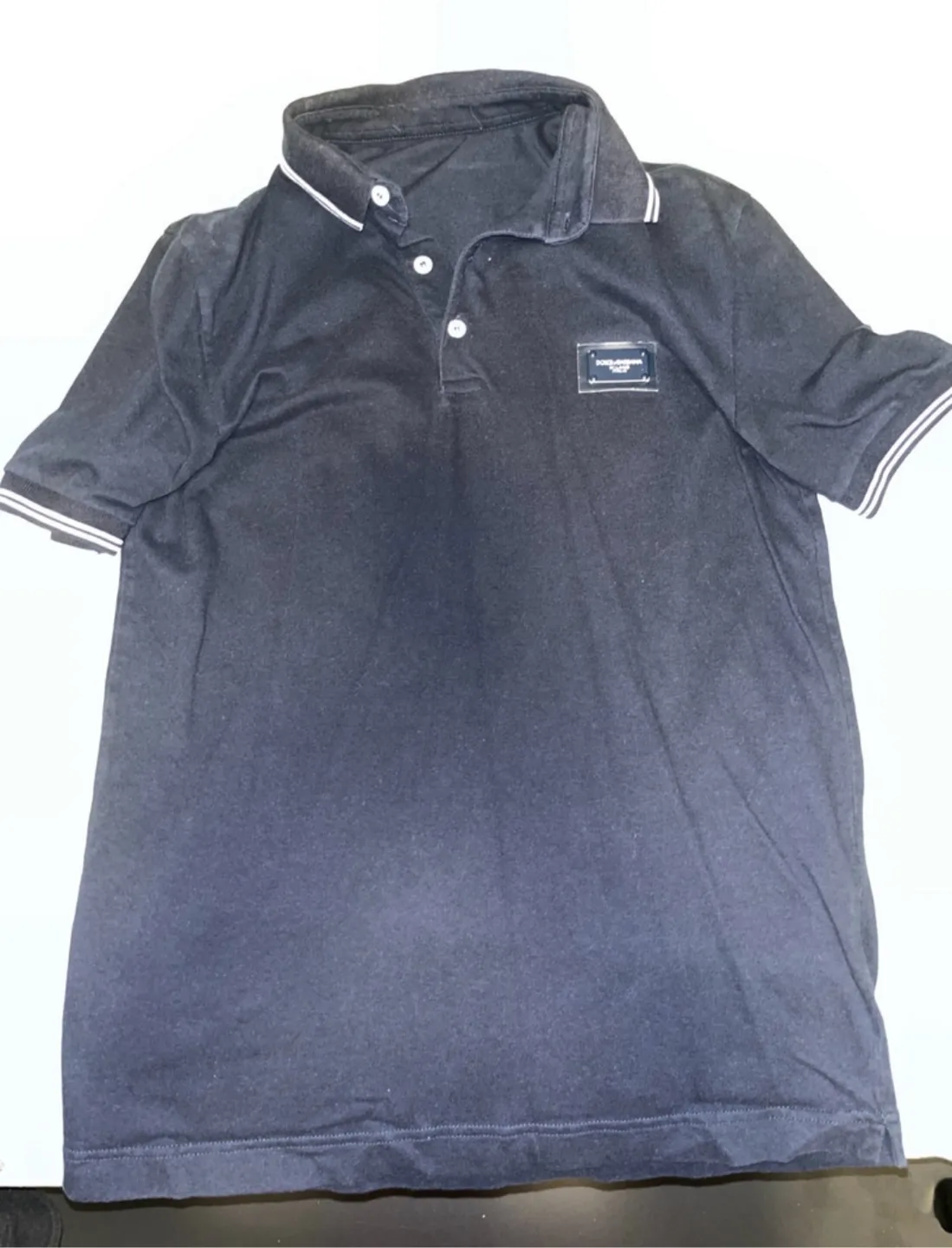 Dolce & Gabbana Black Polo Shirt thumbnail