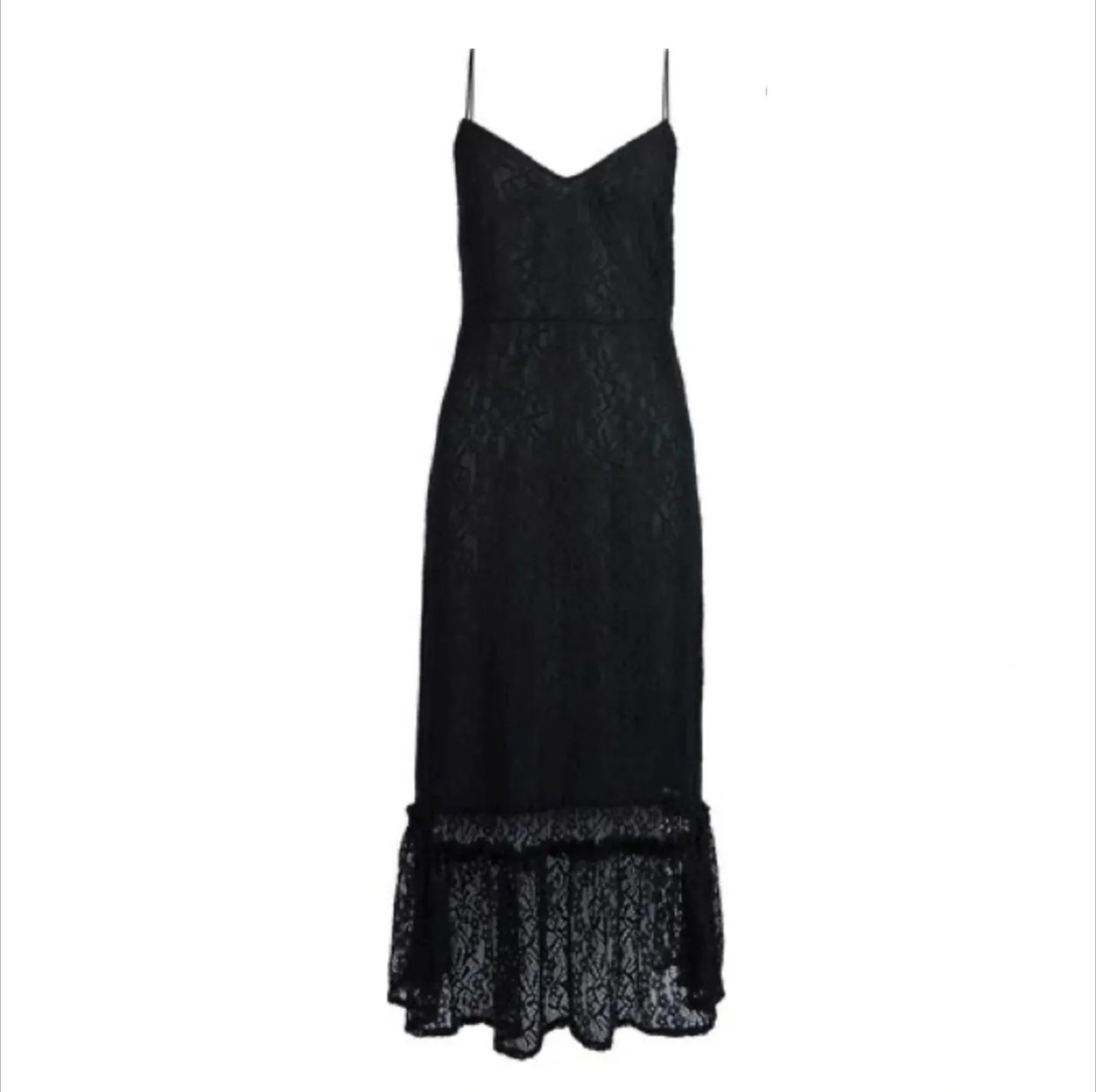 Vila Sheer Floral Lace Camisole Dress size 10 thumbnail