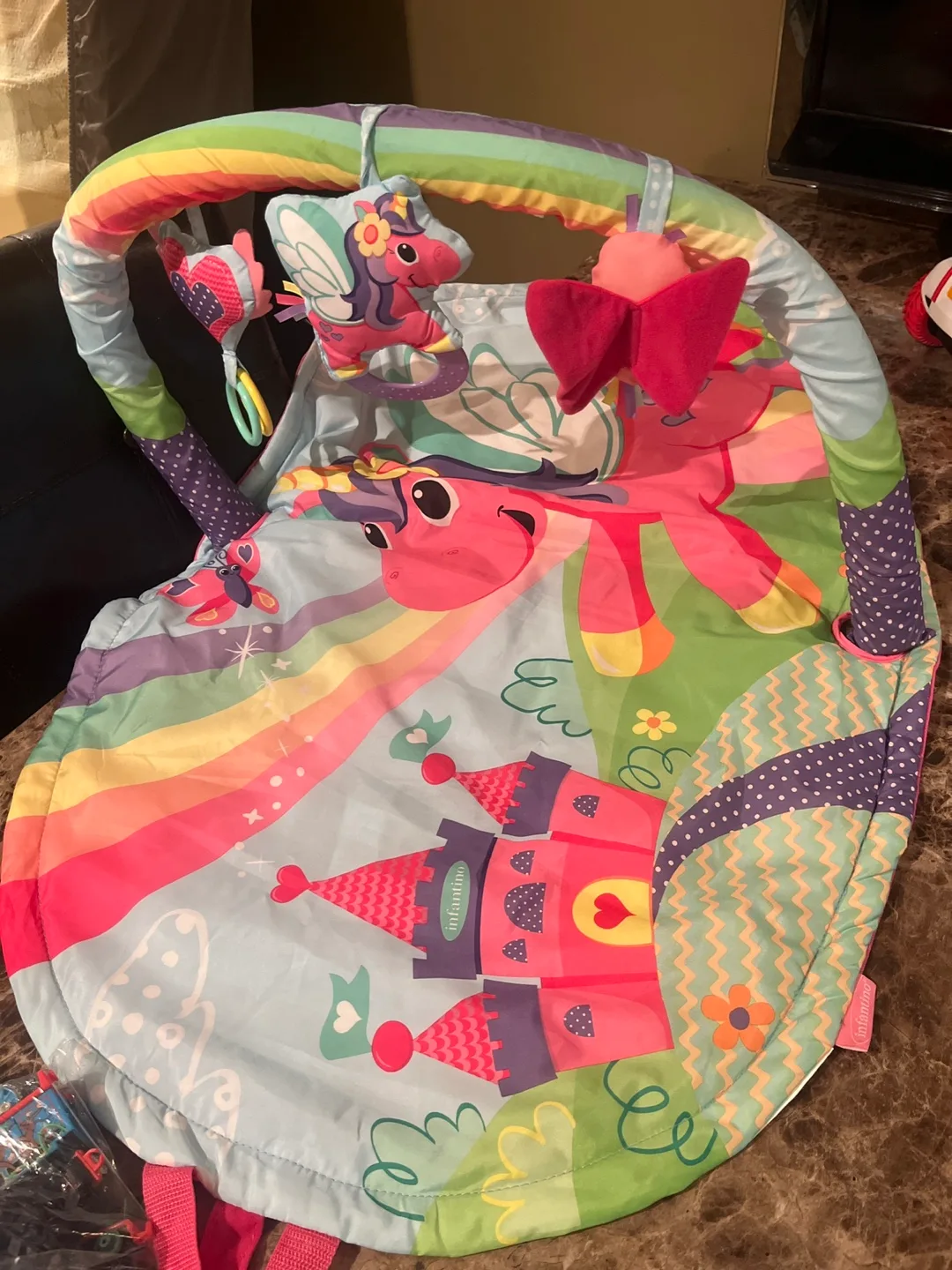 Infantino Unicorn Activity Gym & Play Mat thumbnail