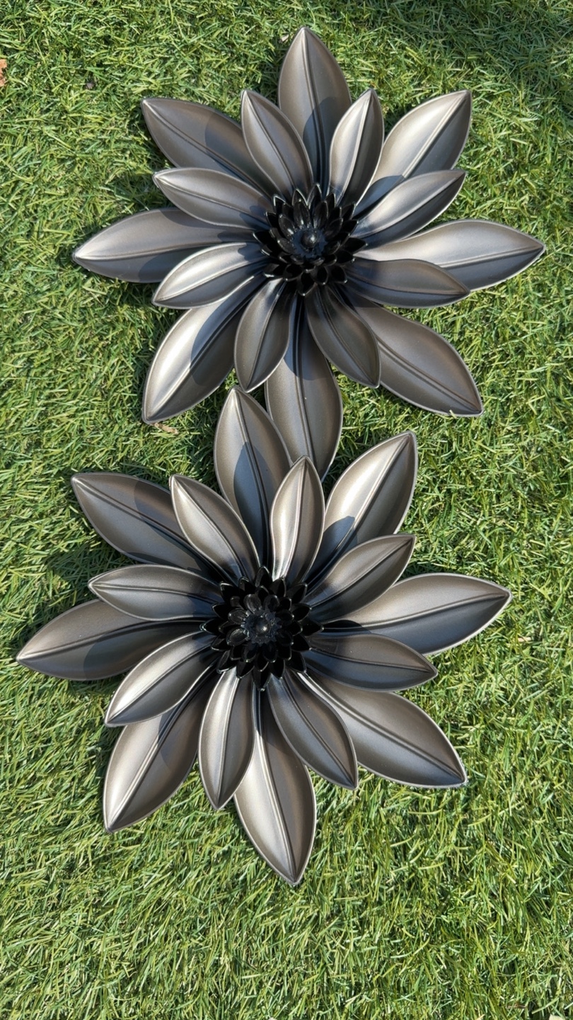 Metal Flower Wall Decor