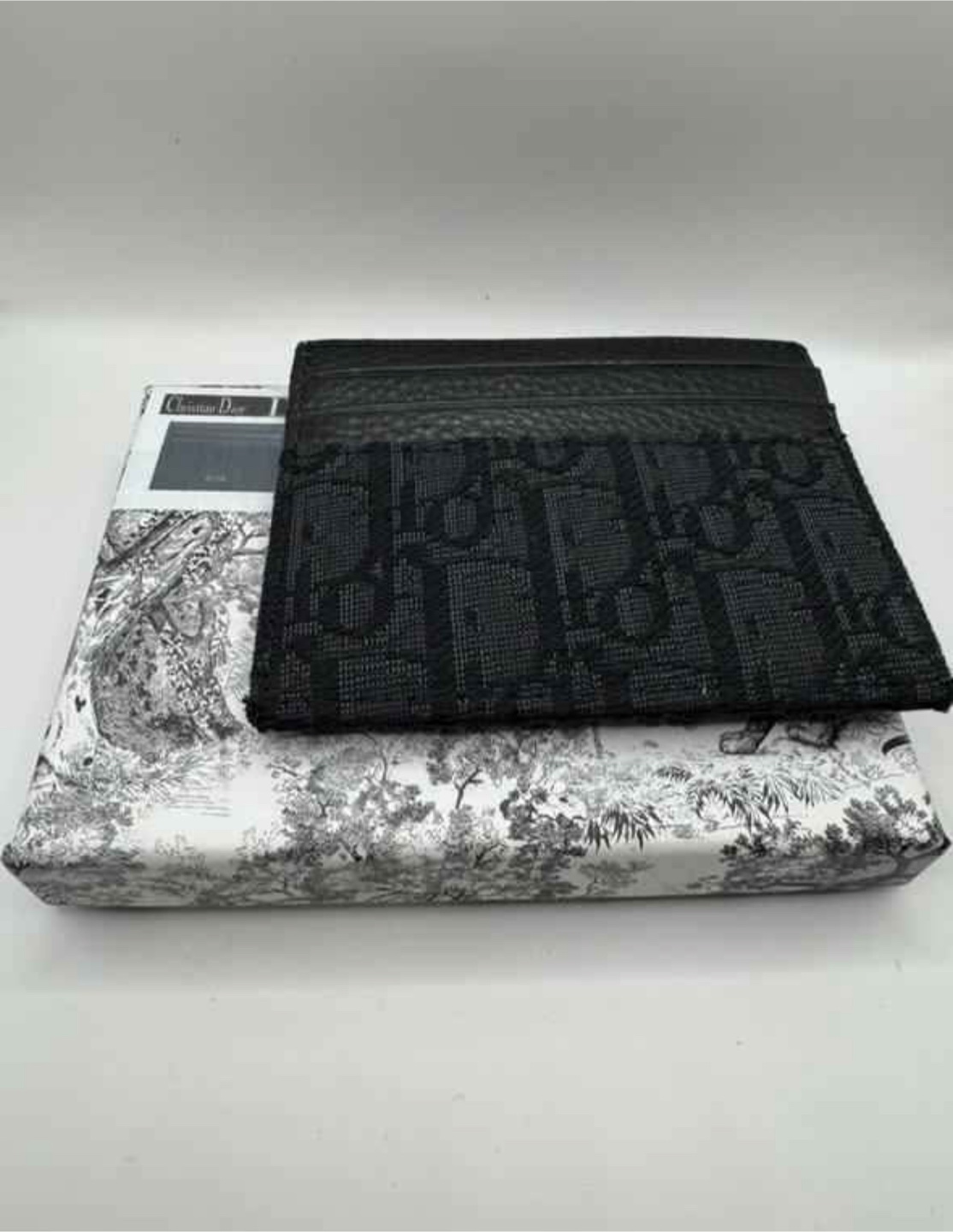 Dior Card Holder with Box - photo 3