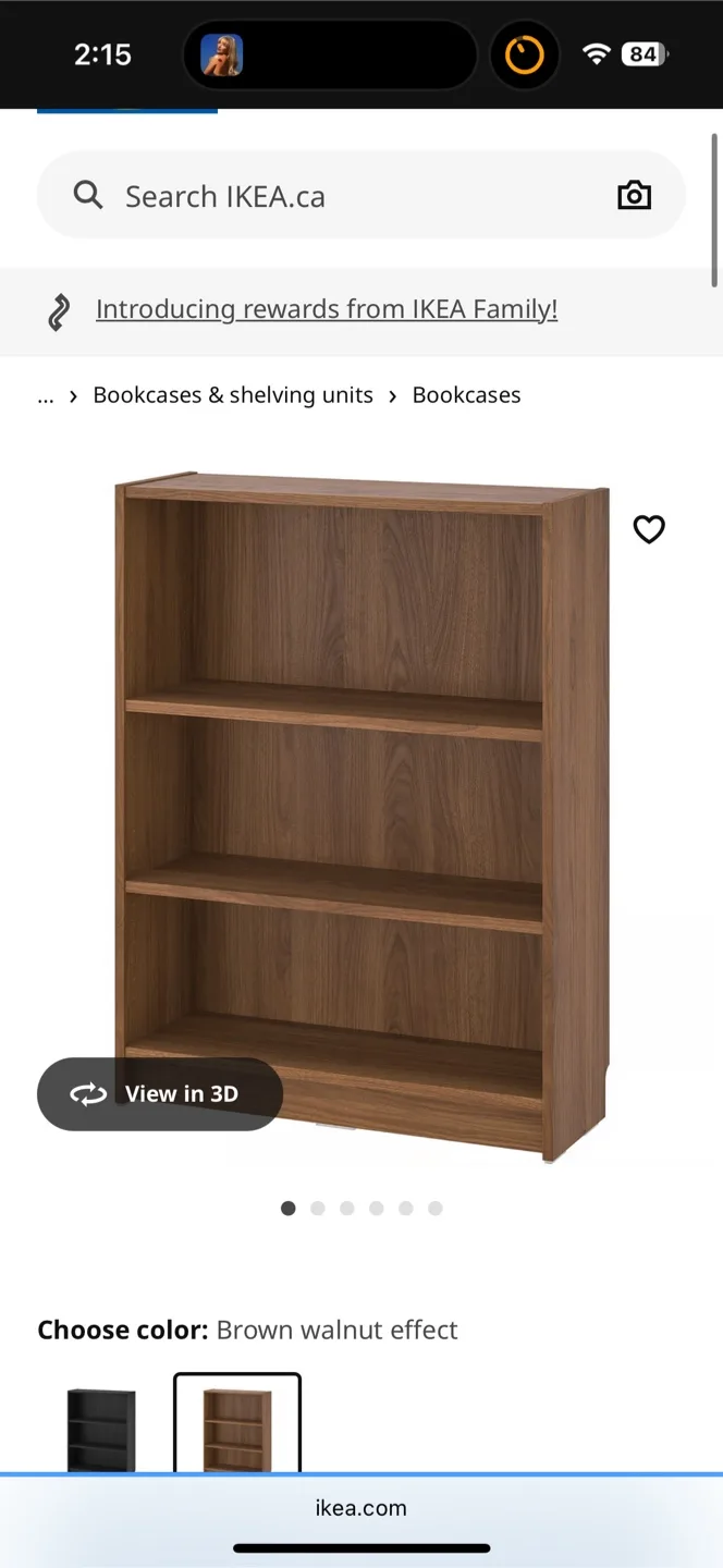2 IKEA Billy Bookcases thumbnail
