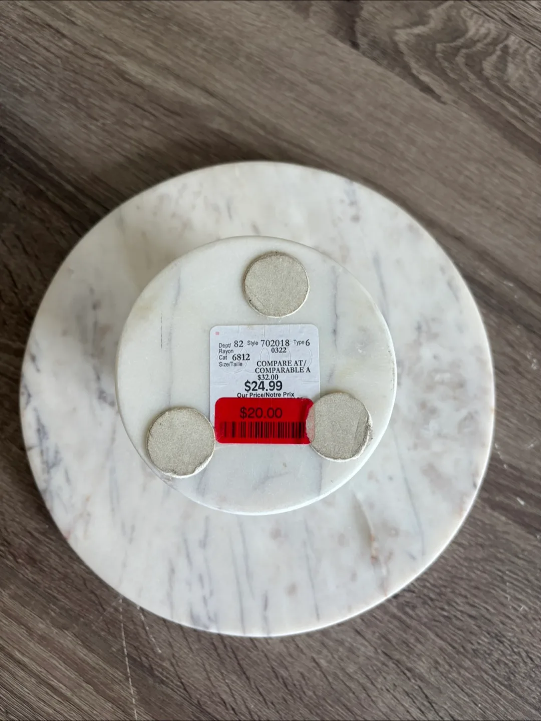 Marble Cake Stand - Décor 82 image indicator(3)