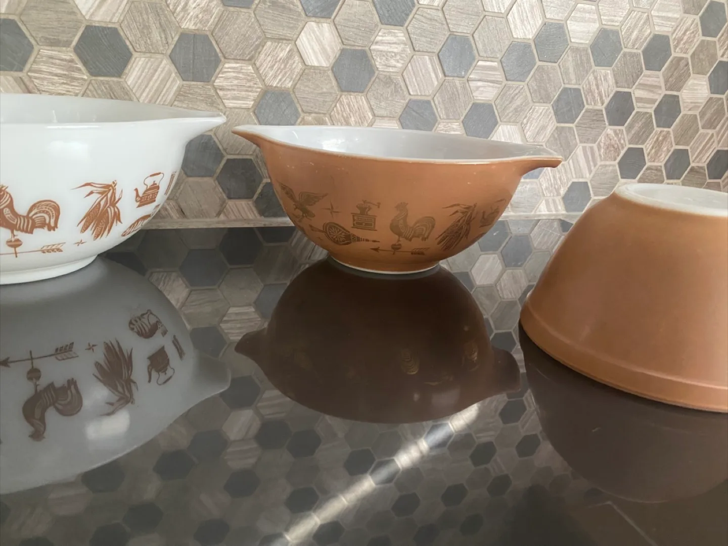 Vintage Pyrex Early American 4 Piece Set image indicator(6)