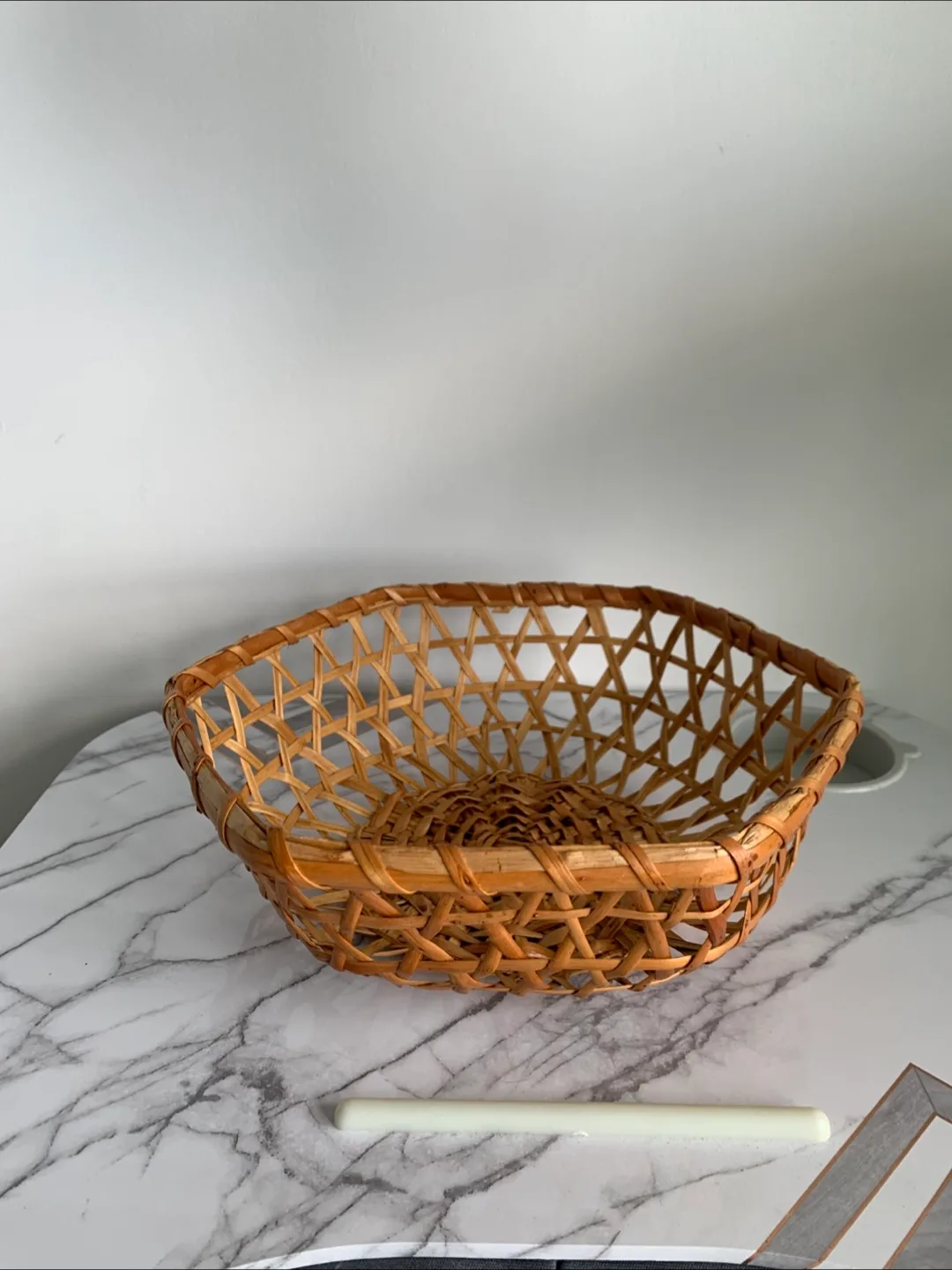 NEW Wicker Basket thumbnail
