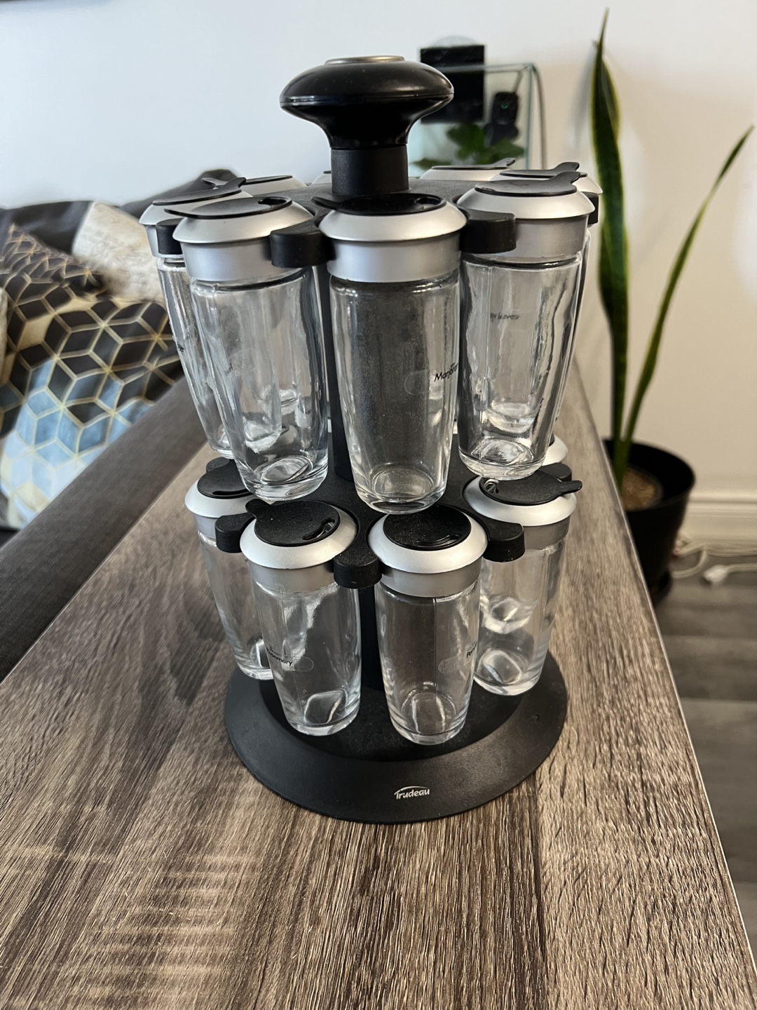 Trudeau Rotating Spice Rack with 16 Jars - photo 2