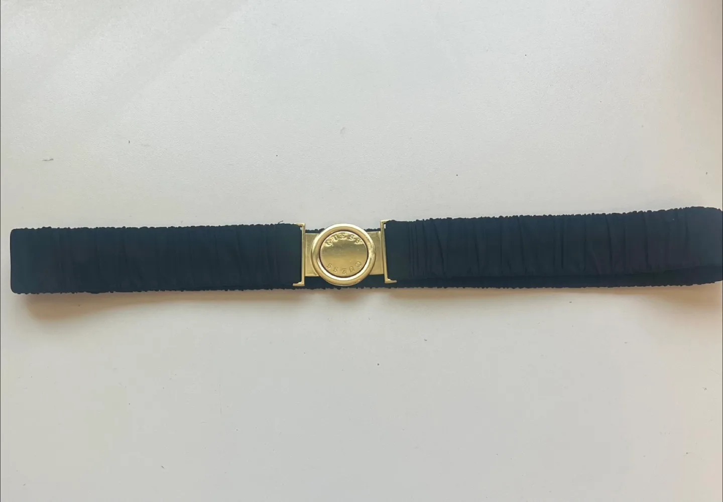 Guess Black Belt with Gold Buckle thumbnail