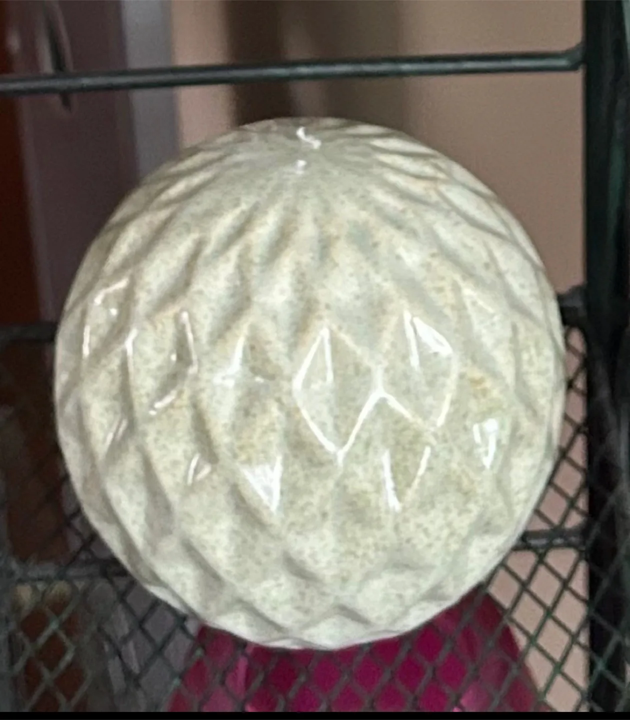 Textured Decorative Sphere thumbnail
