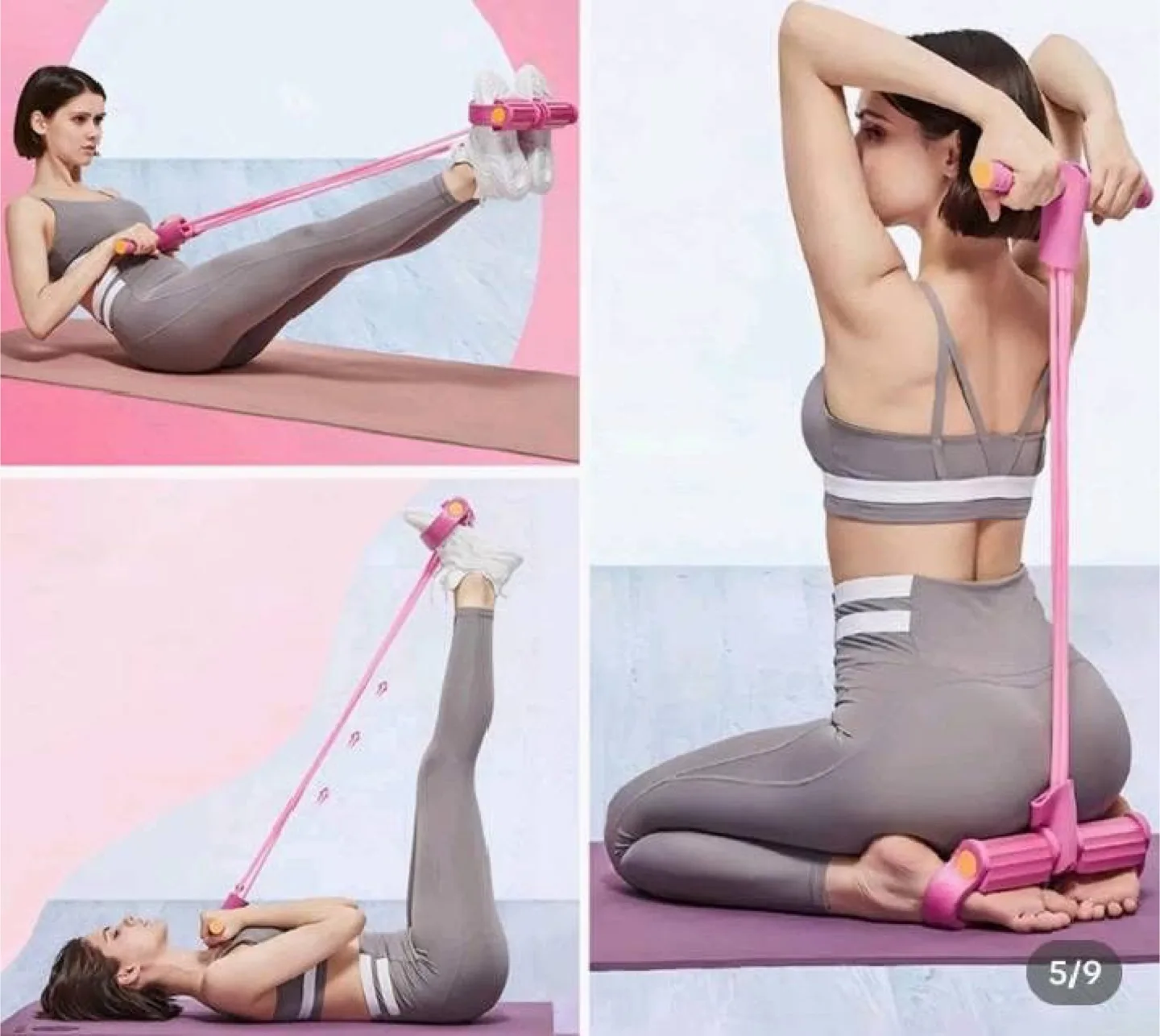 Two New Blue Pedal Resistance Band image indicator(3)