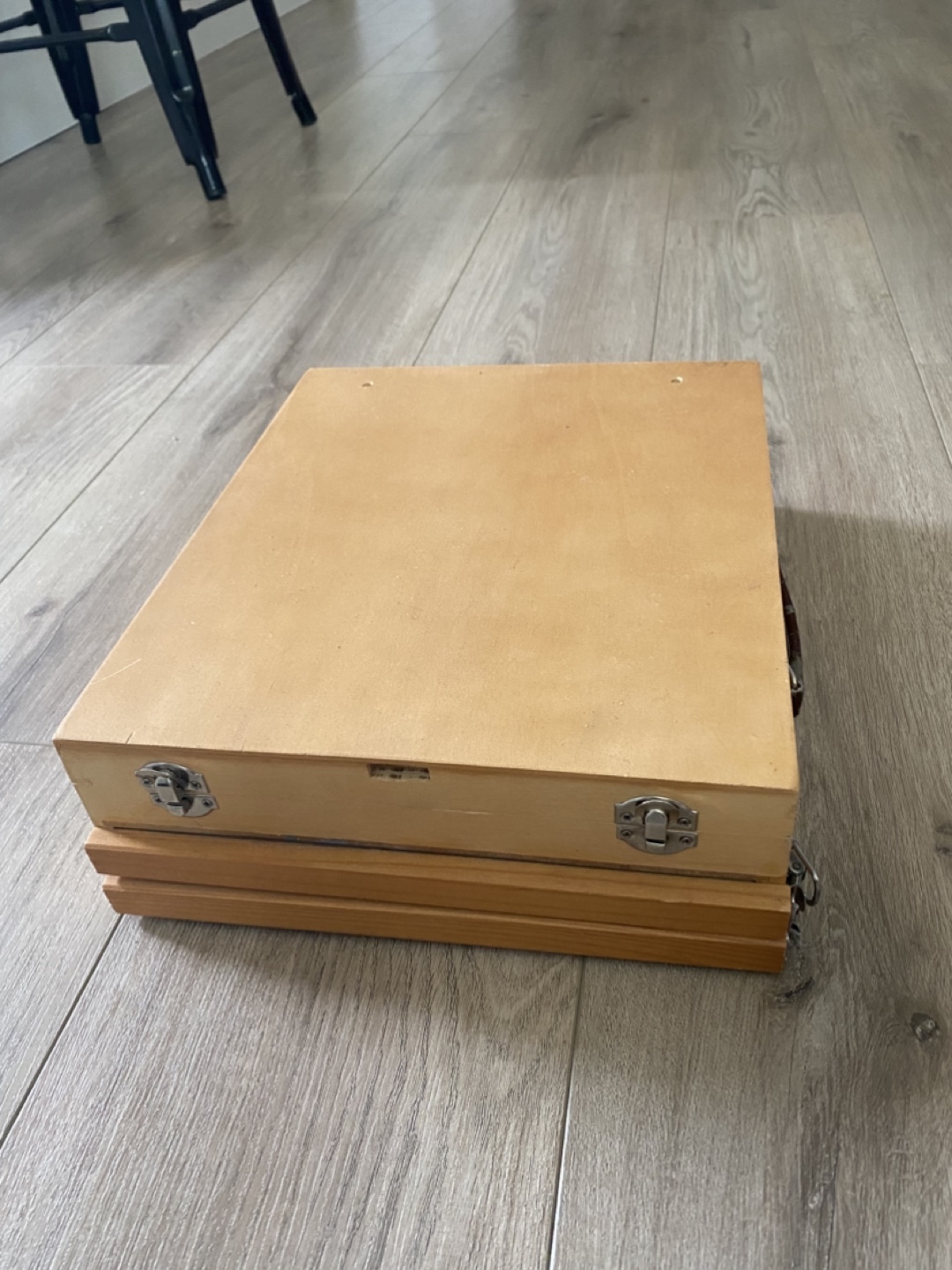 Wooden Artist's Box with Drawers - photo 5