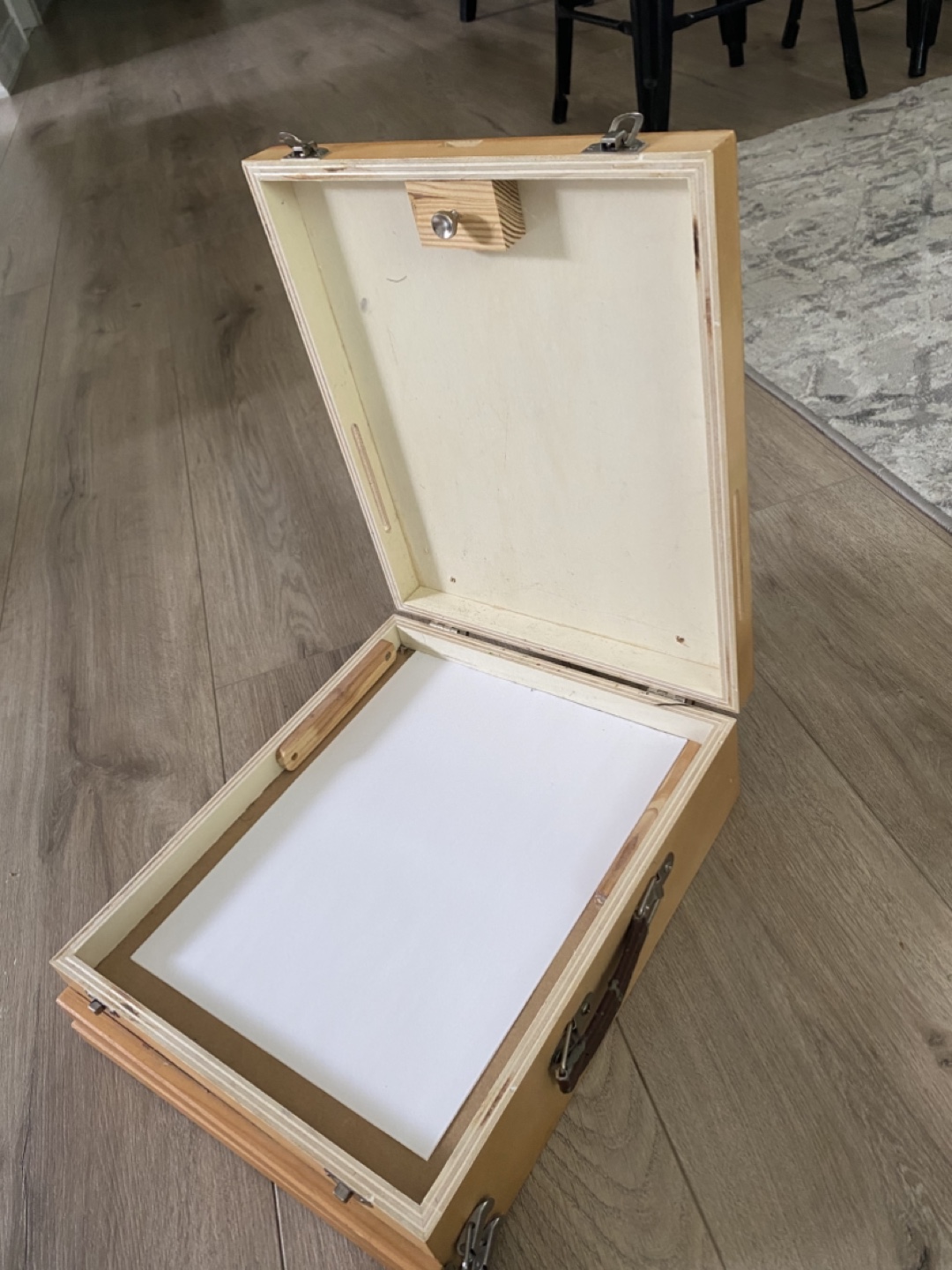 Wooden Artist's Box with Drawers - photo 3