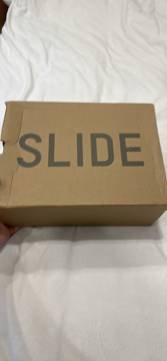 Adidas Yeezy Slide Onyx, Size 10 US, With Box