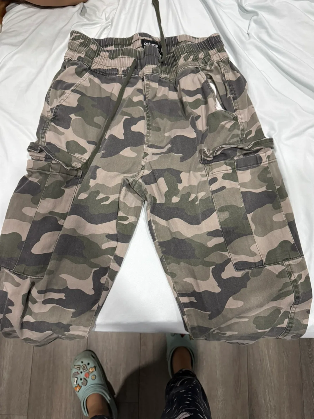 Refuge Camo Cargo Pants - Size Medium thumbnail