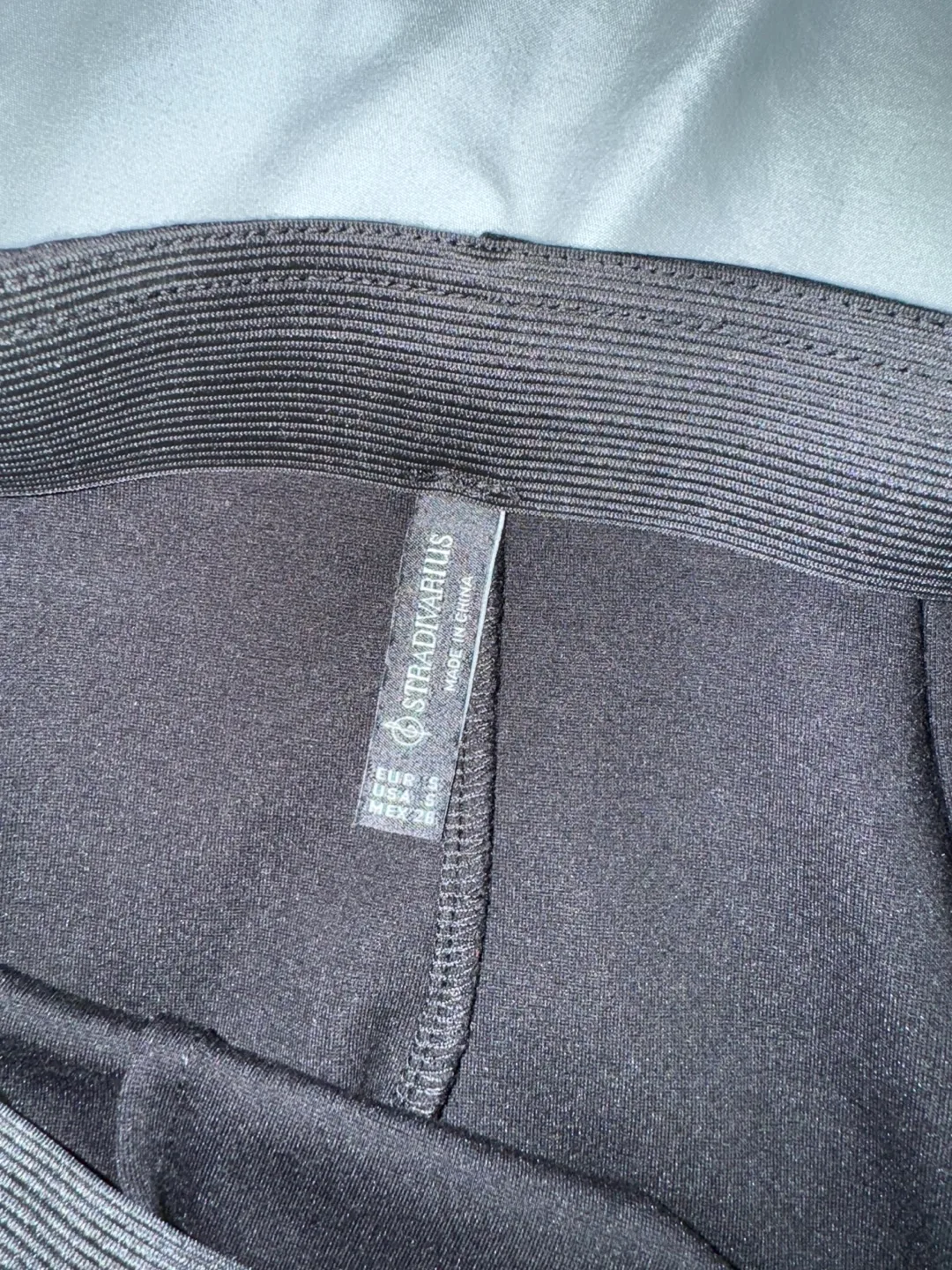 Stradivarius Black Mini Skirt - Size S image indicator(2)