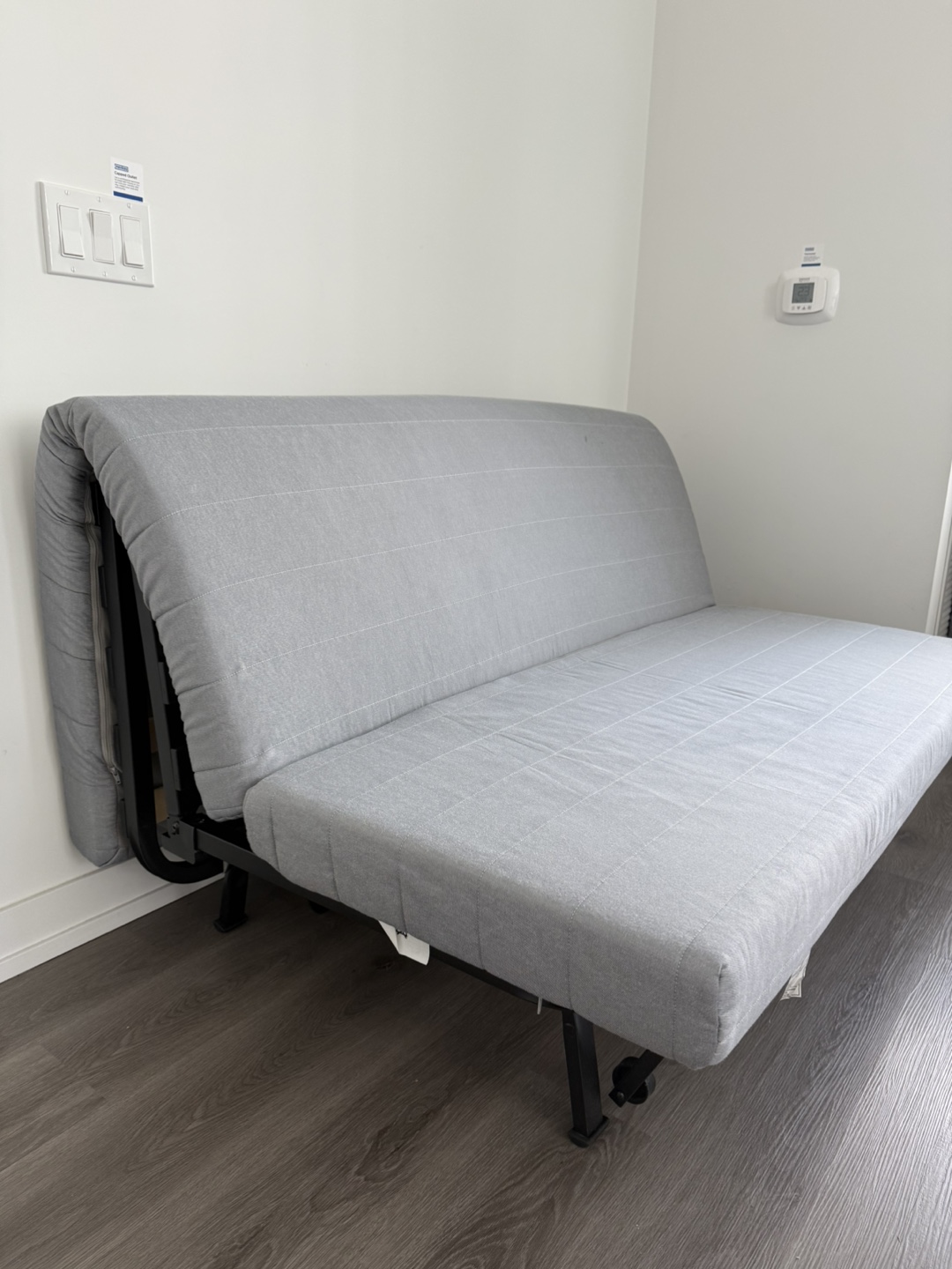 IKEA Lycksele Murbo Sofabed - Knisa Light Gray - photo 3
