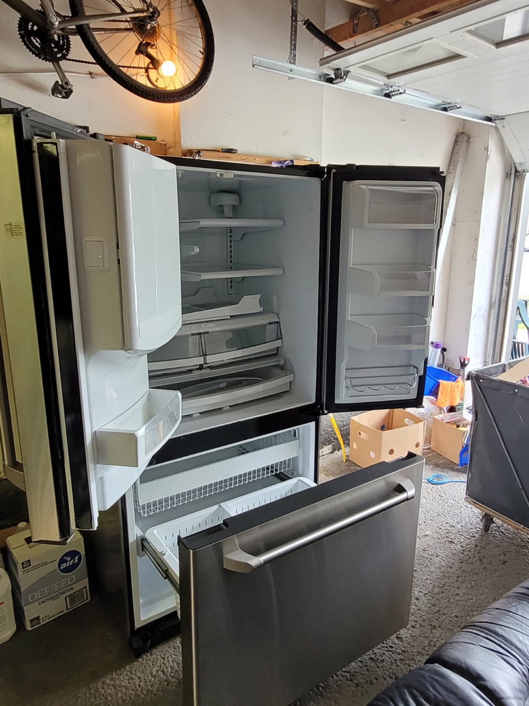 French Door Refrigerator - Stainless Steel - photo 3