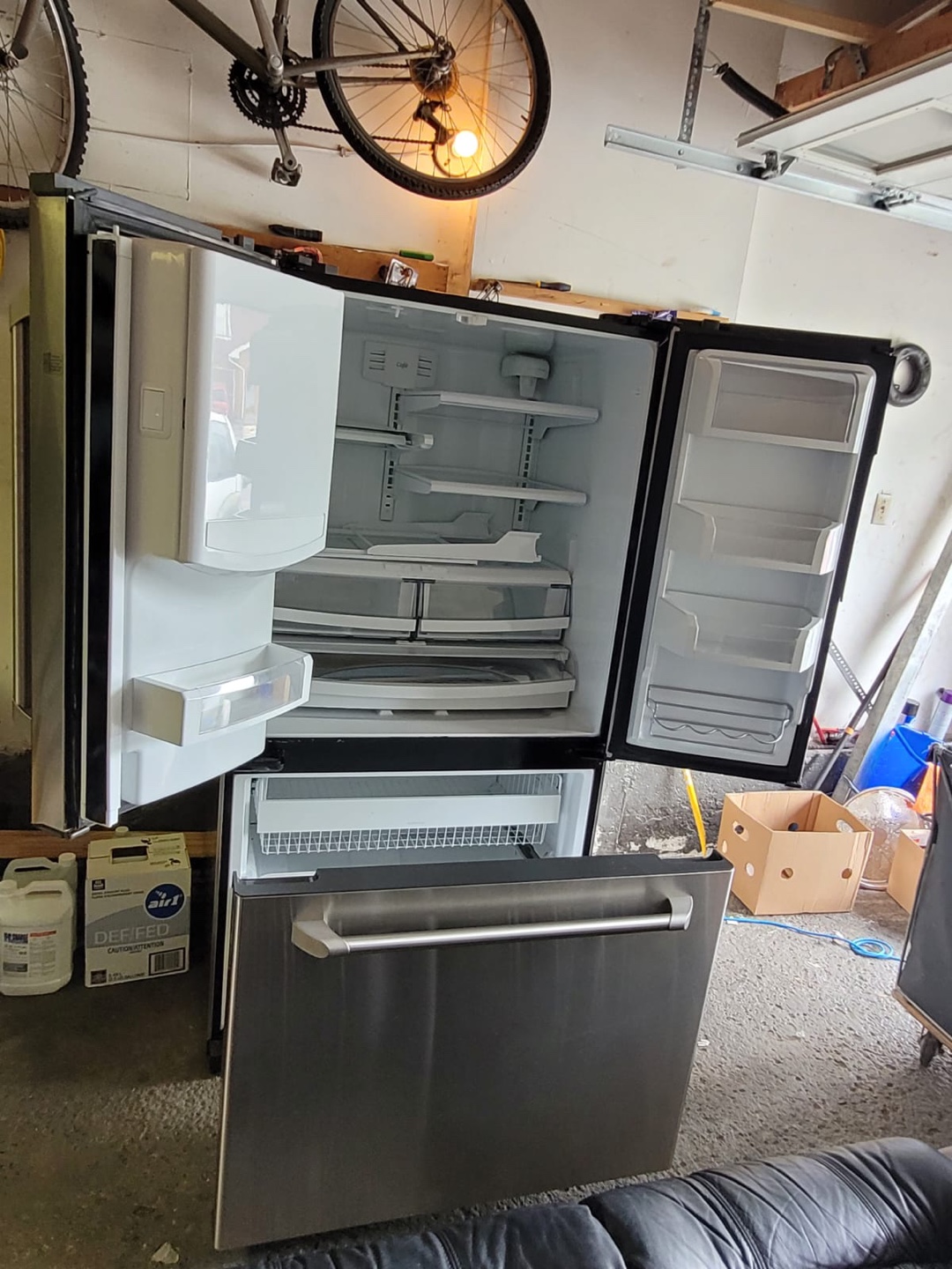 French Door Refrigerator - Stainless Steel - photo 4