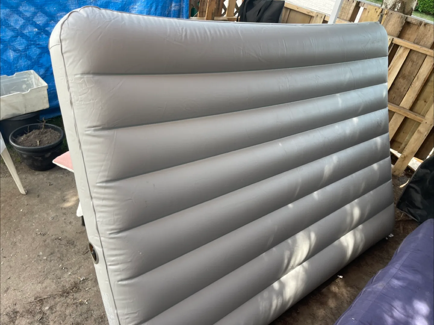 Intex Air Mattress - Grey size 52 by 72 inches image indicator(2)