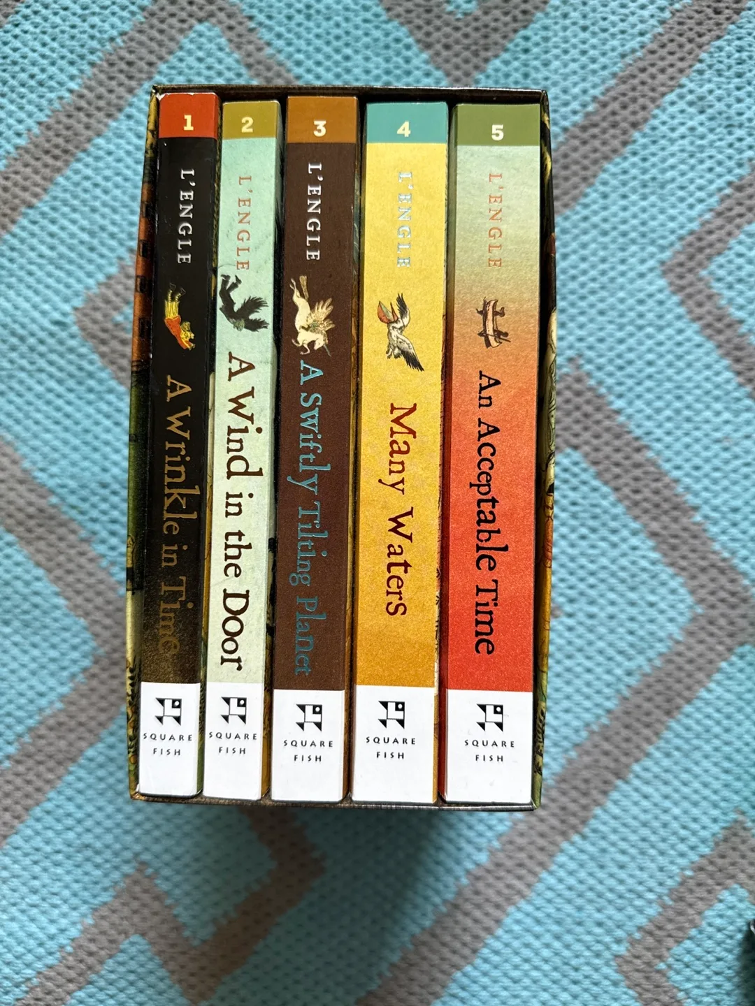 The Wrinkle in Time Quintet by Madeleine L'Engle thumbnail