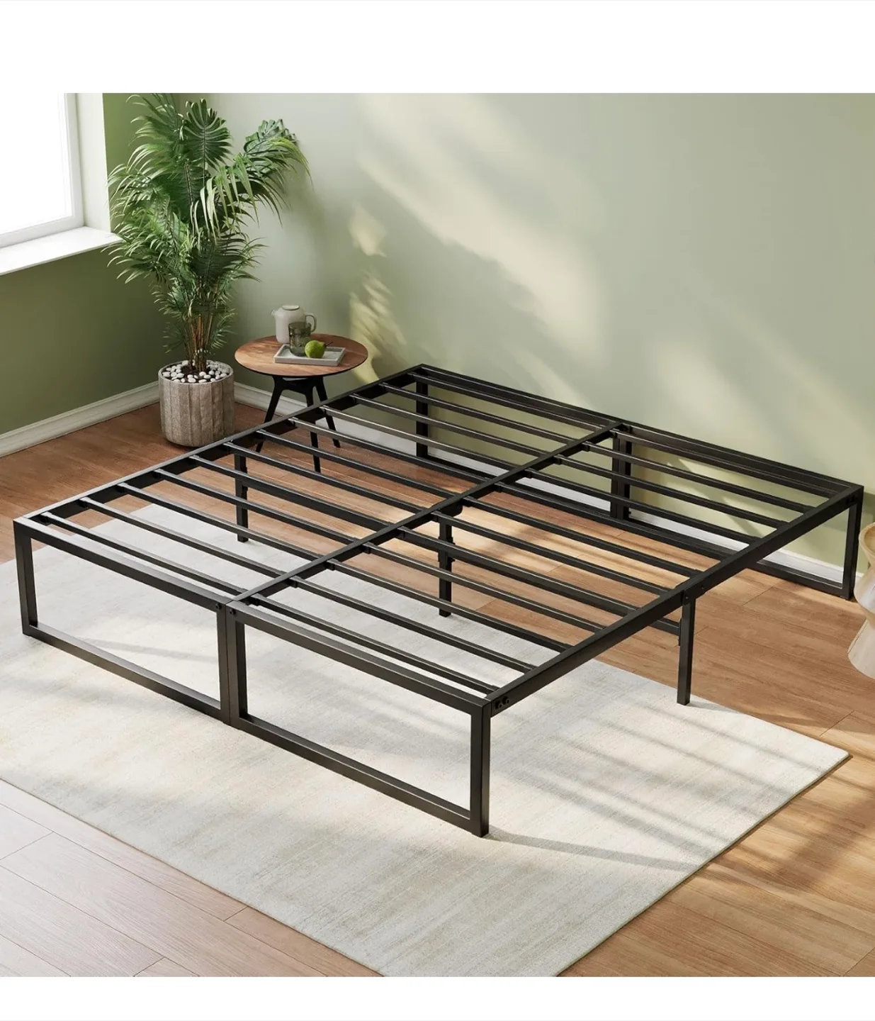 King Size Metal Bed Frame - Noise Free thumbnail